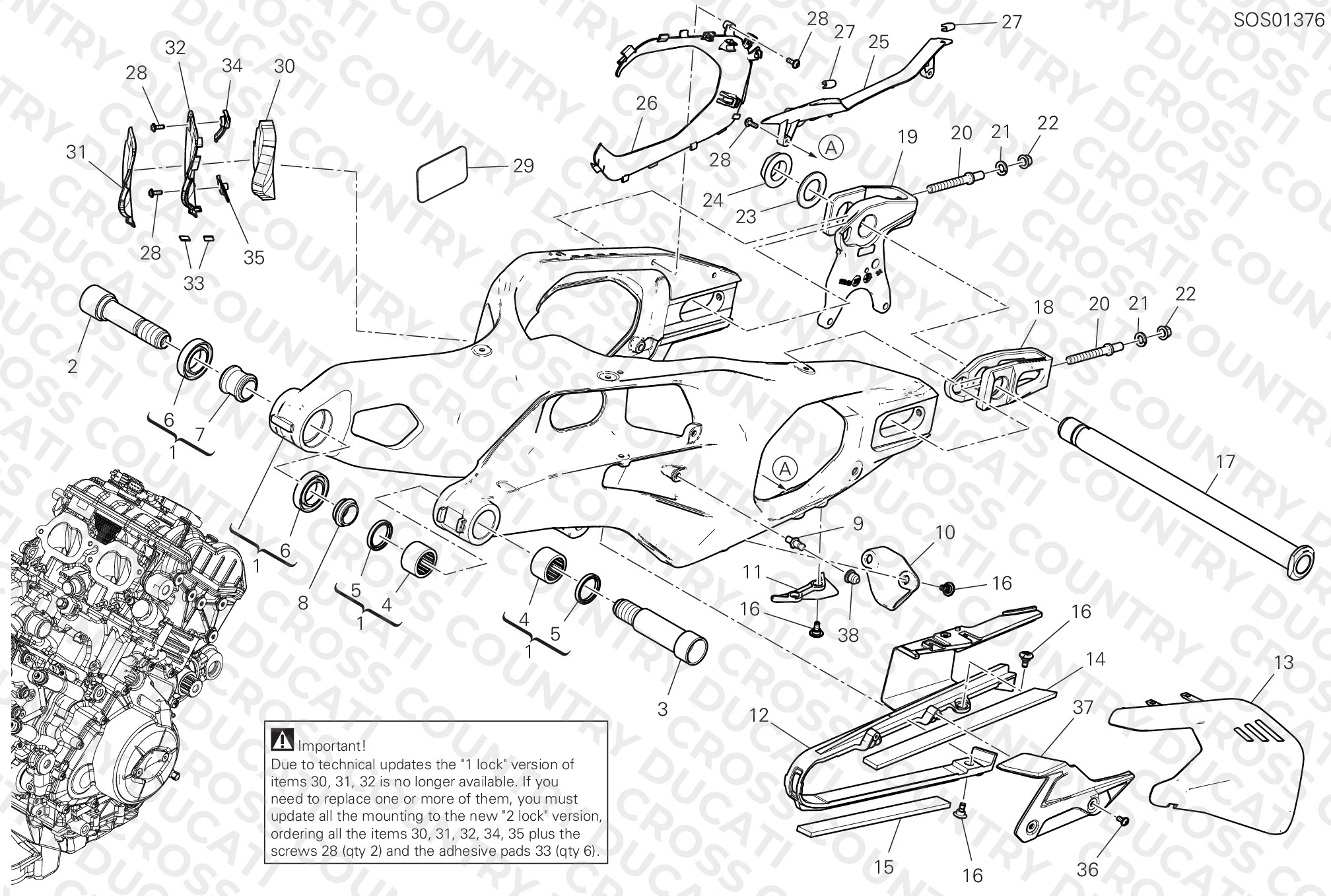 Rear Swinging Arm