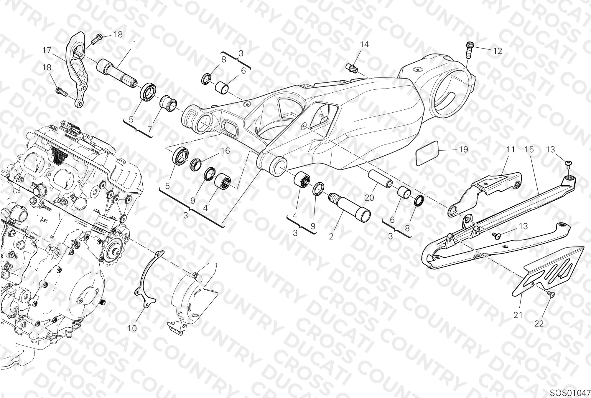 Rear Swinging Arm