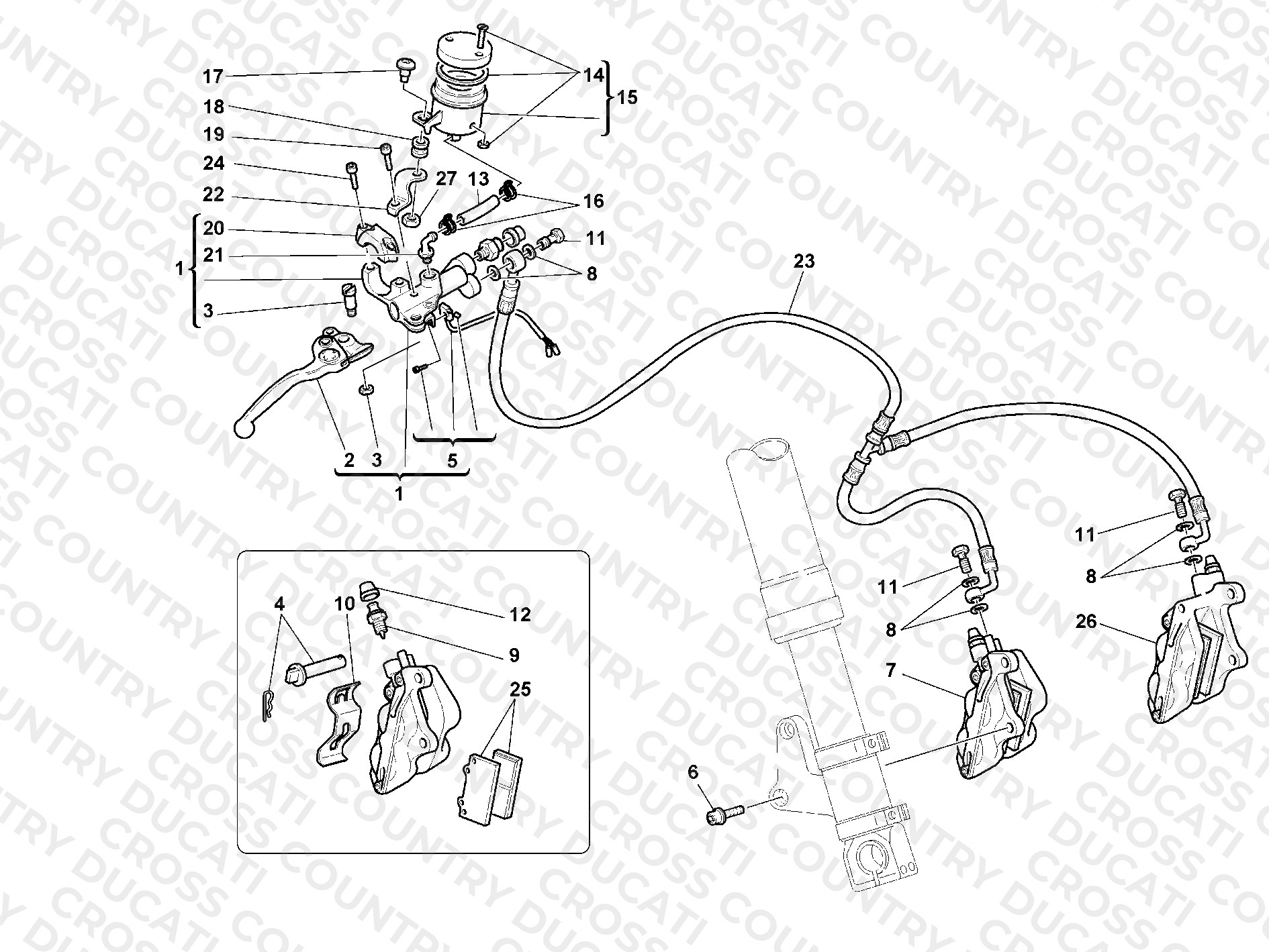 Front Brake System