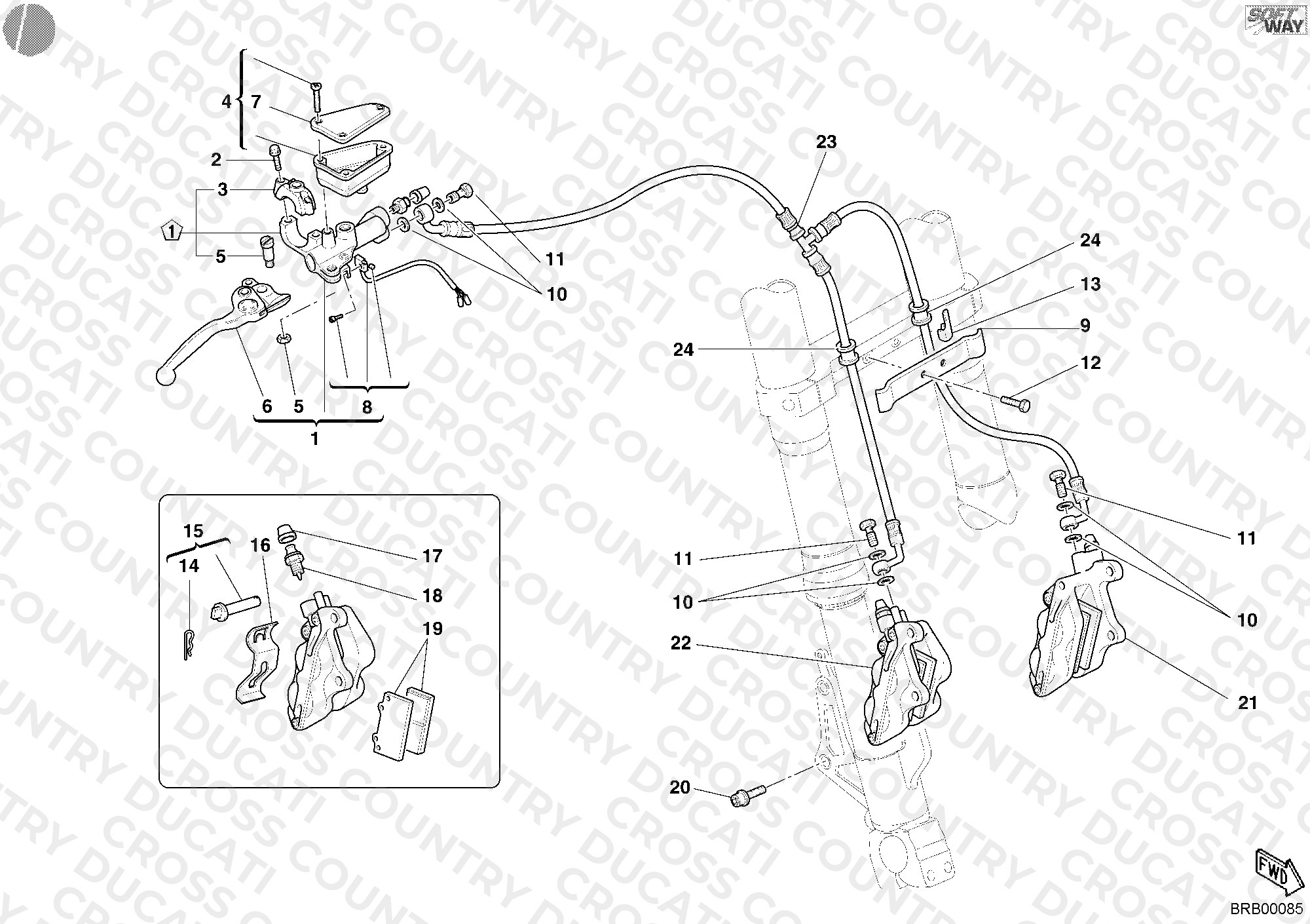 Front Brake System