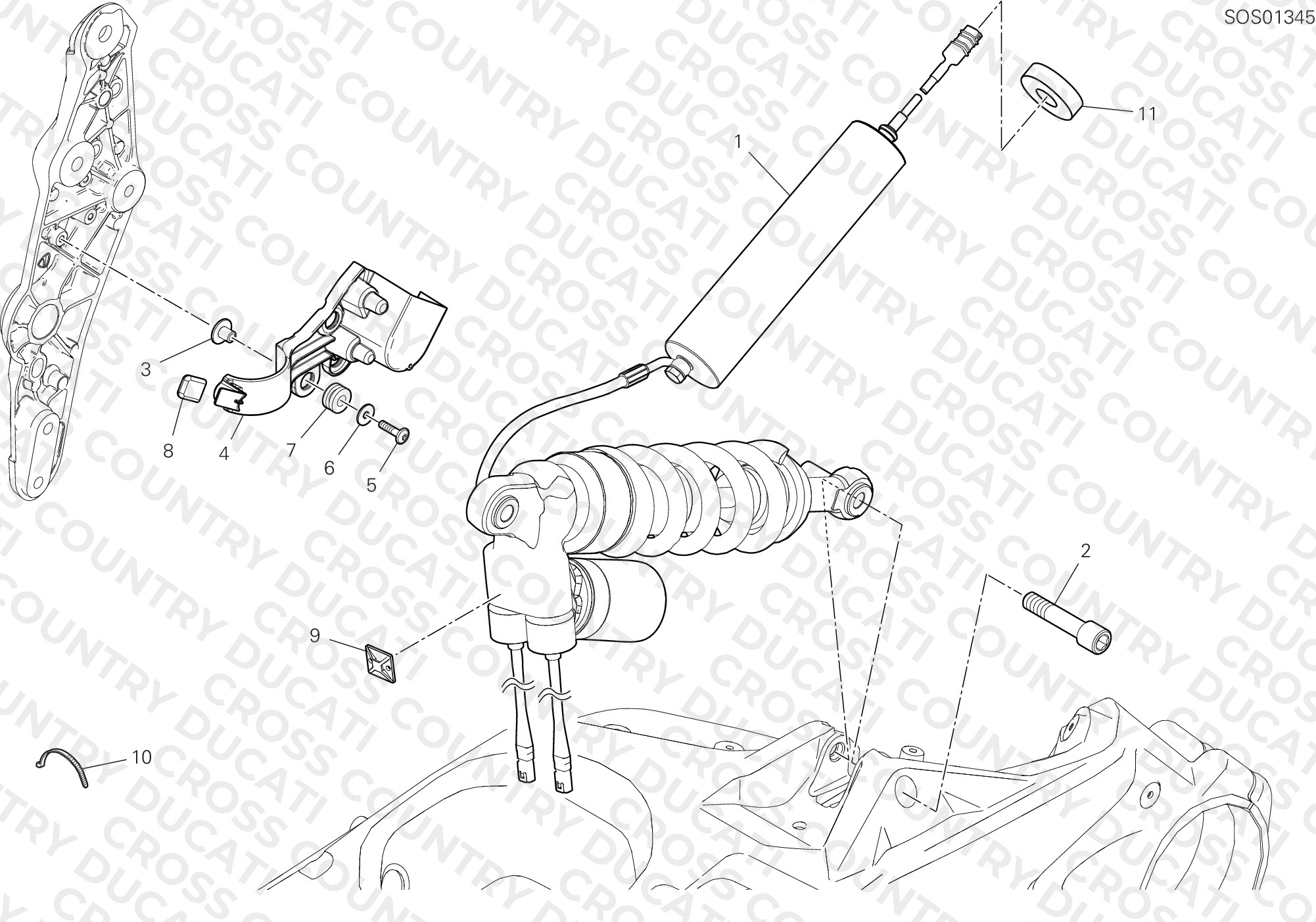 Rear Shock Absorber