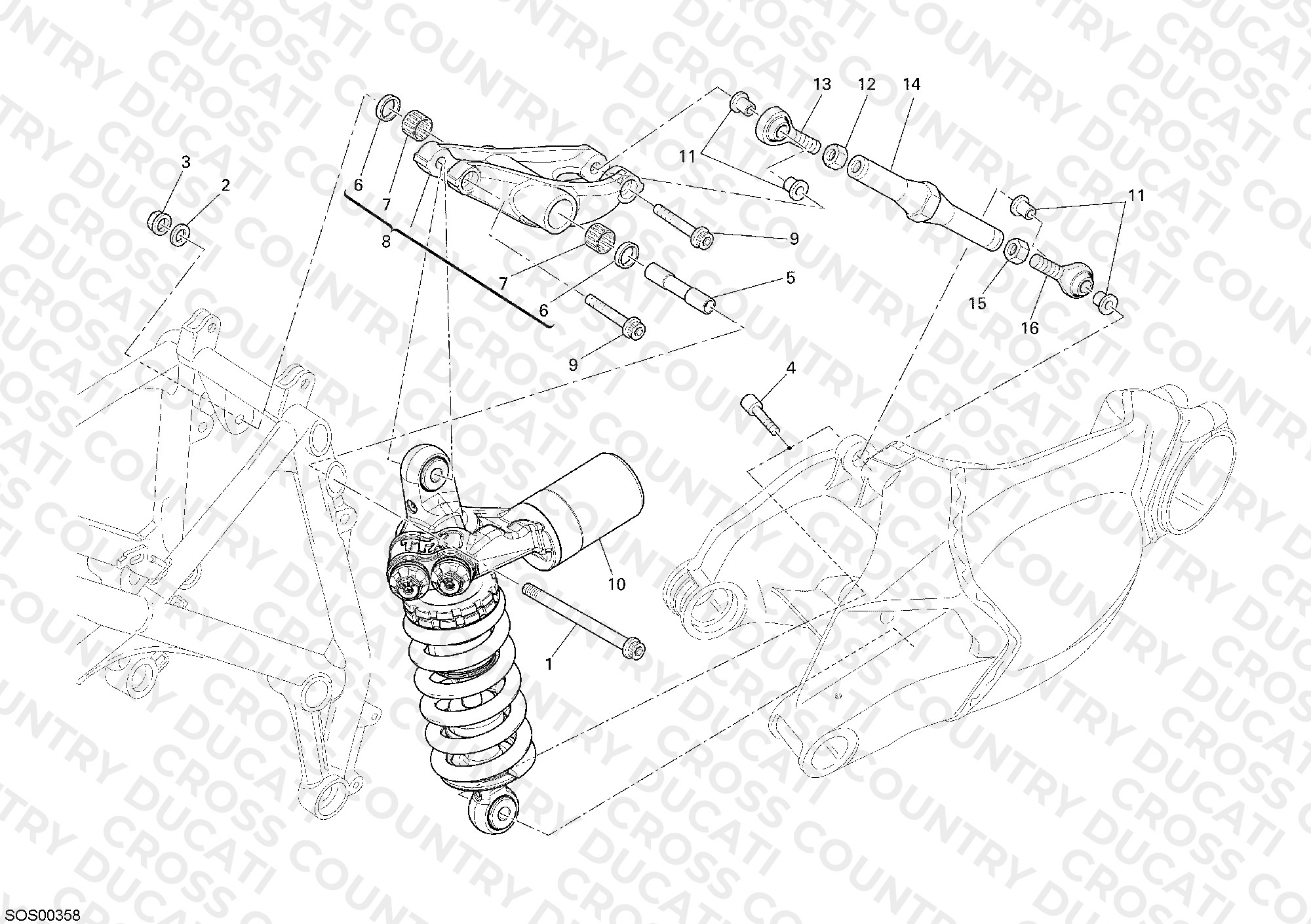 Rear Shock Absorber