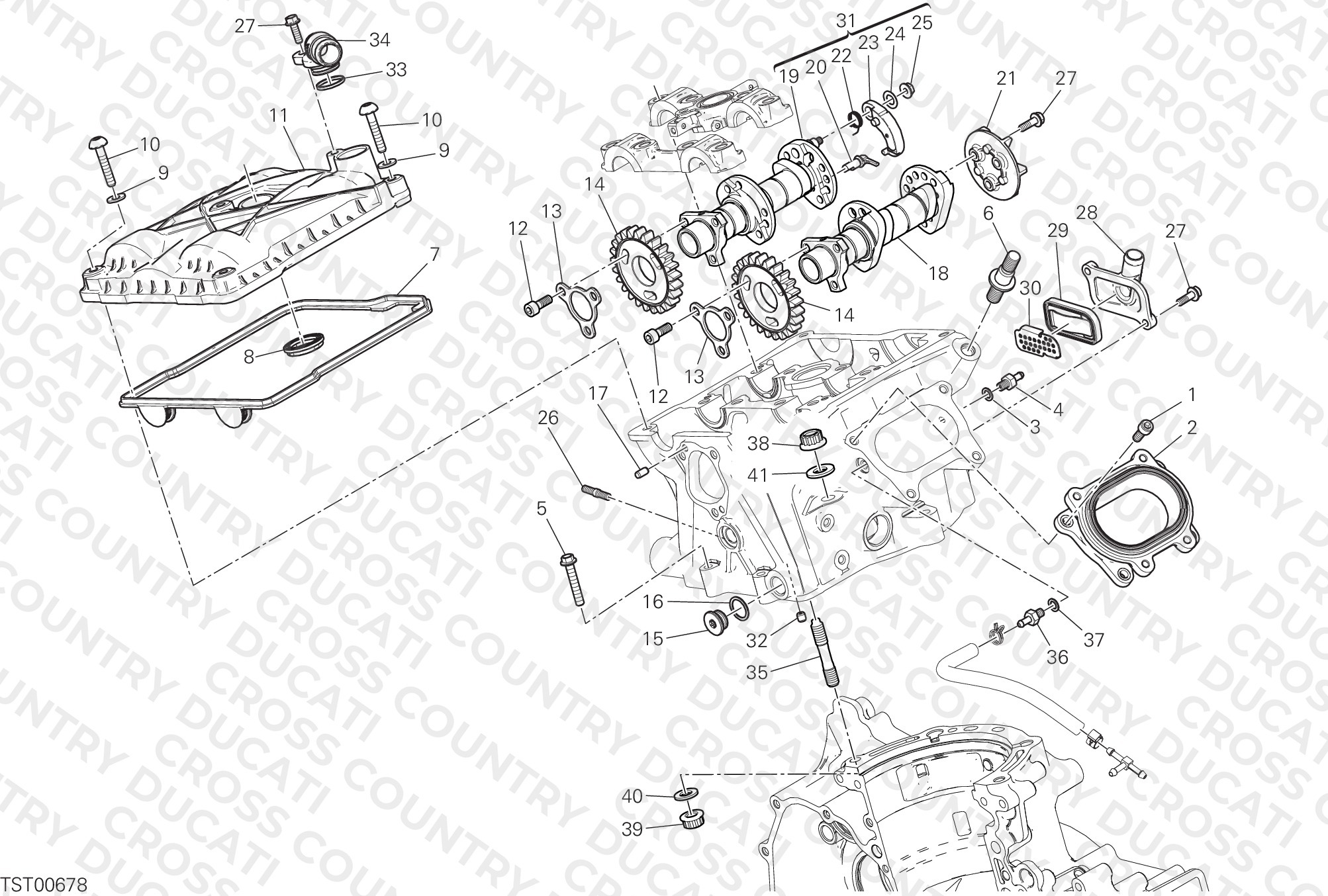 Vertical Cylinder Head - Timing