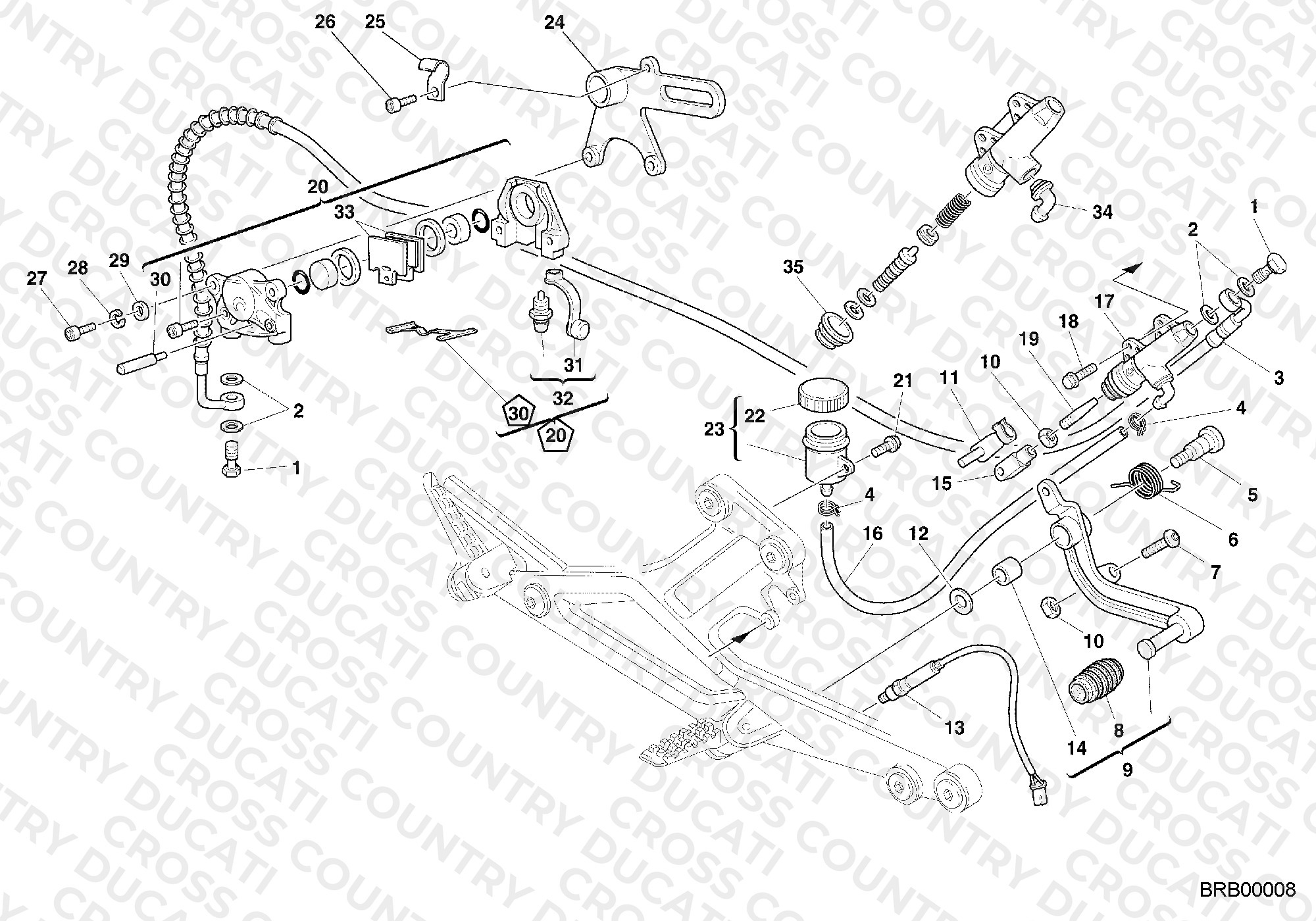 Rear Brake System