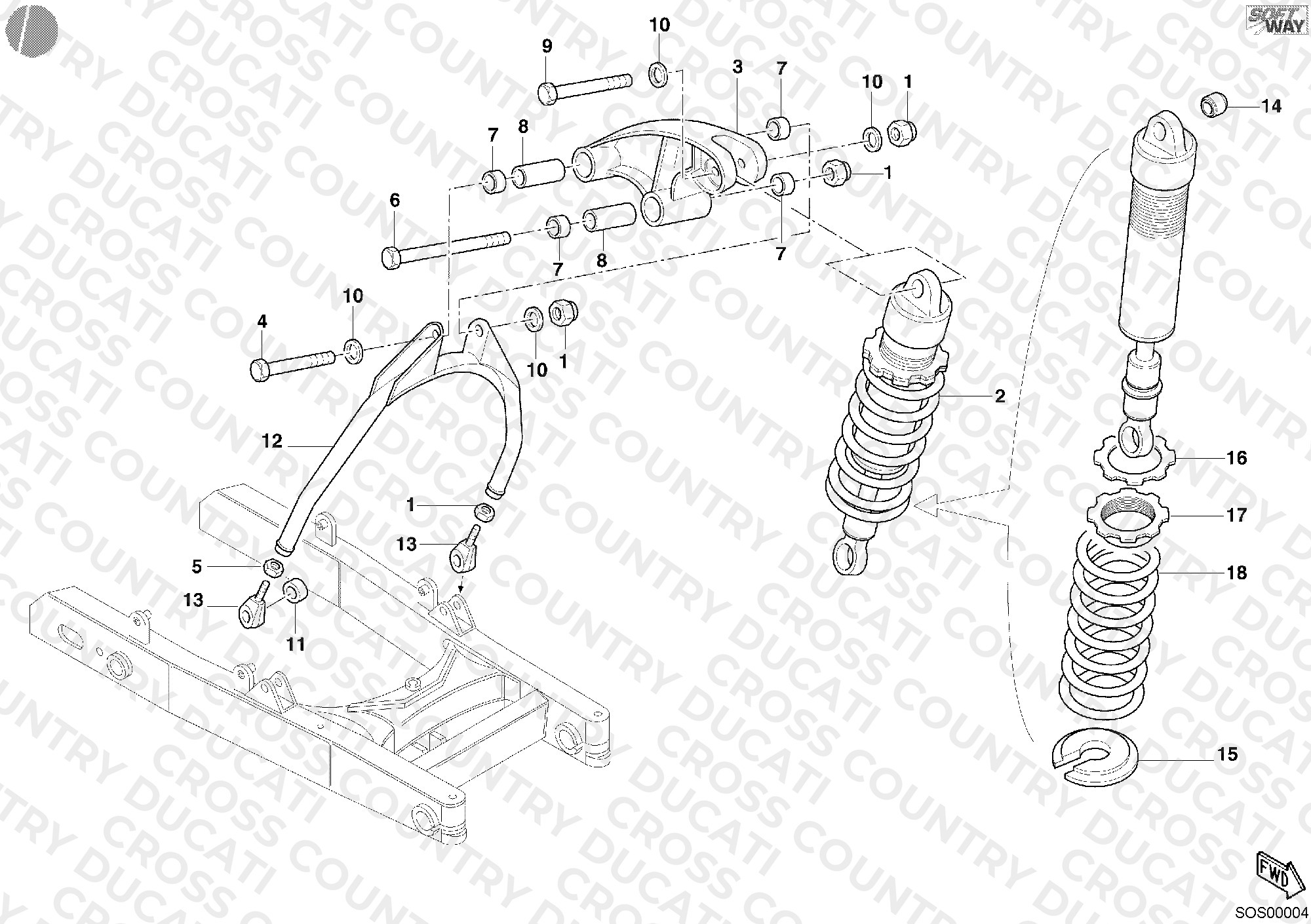 Rear Shock Absorber