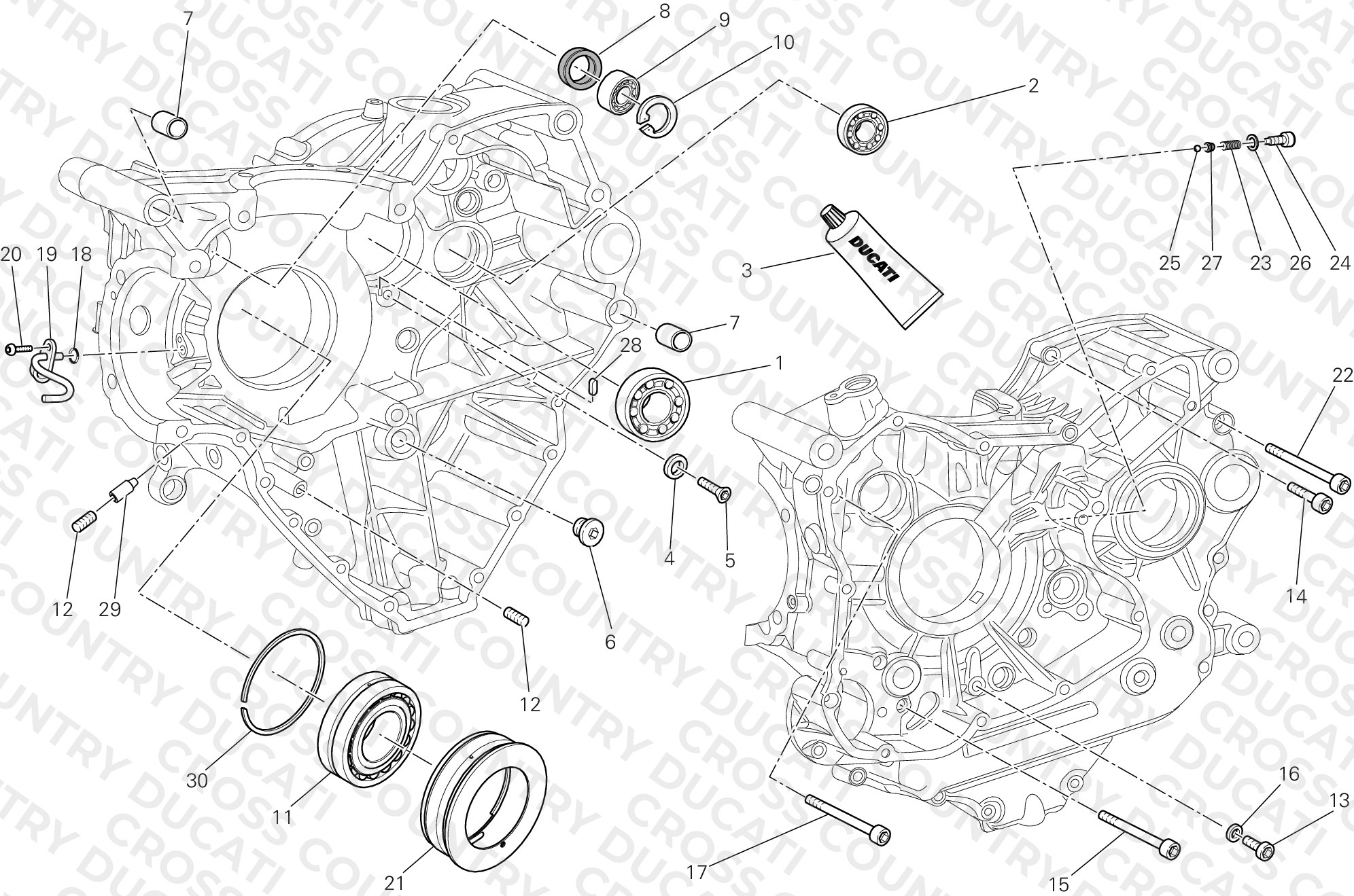 Crankcase Bearings