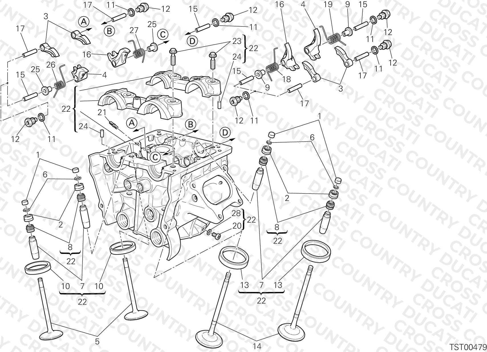 Vertical Cylinder Head