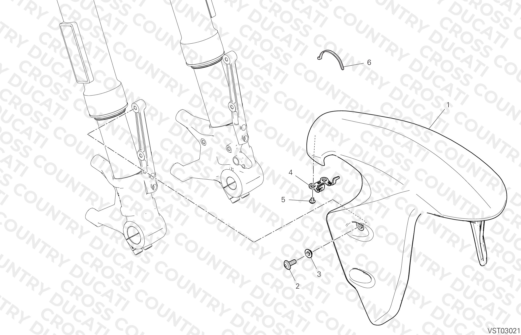 Front Mudguard