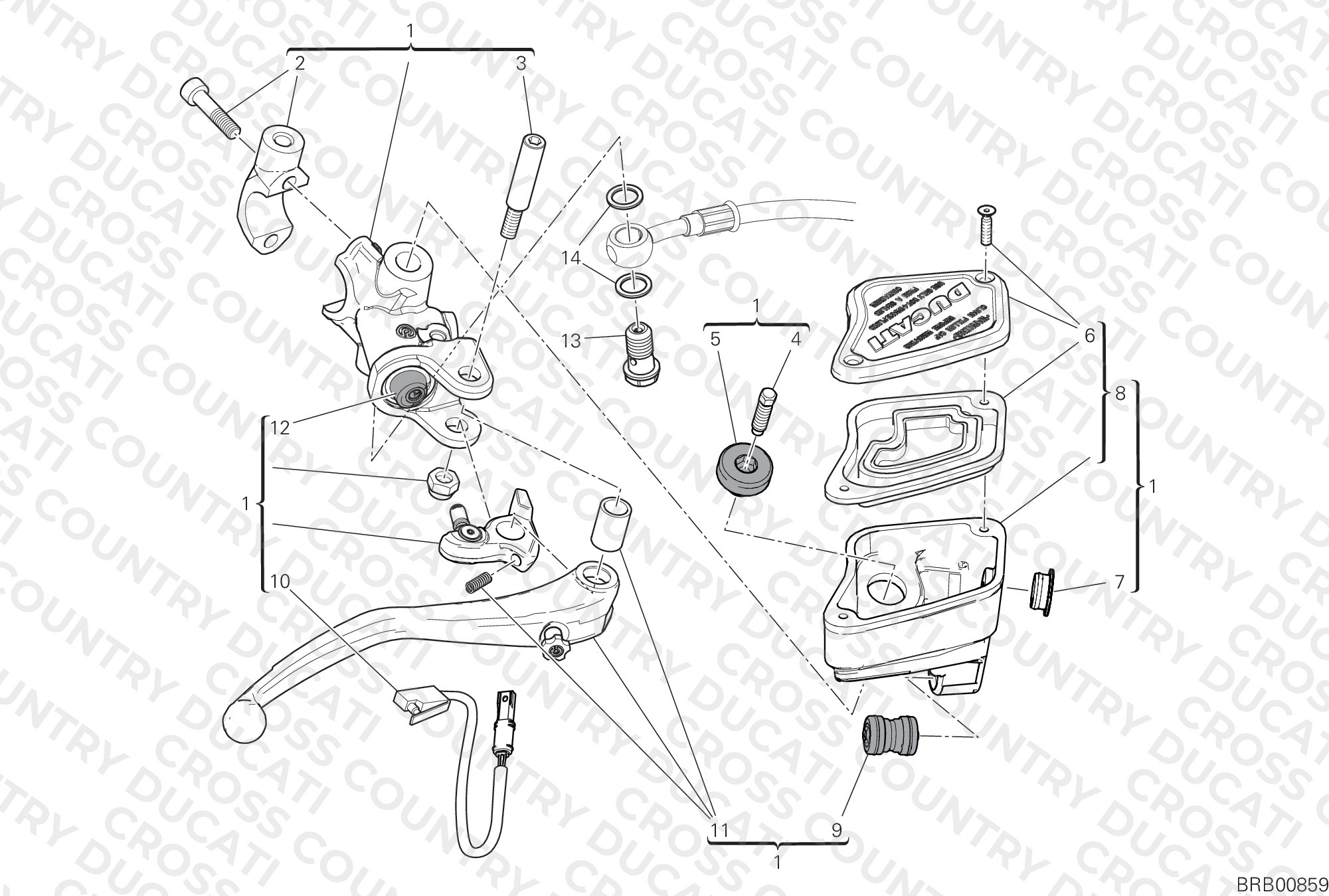 Front Brake Pump