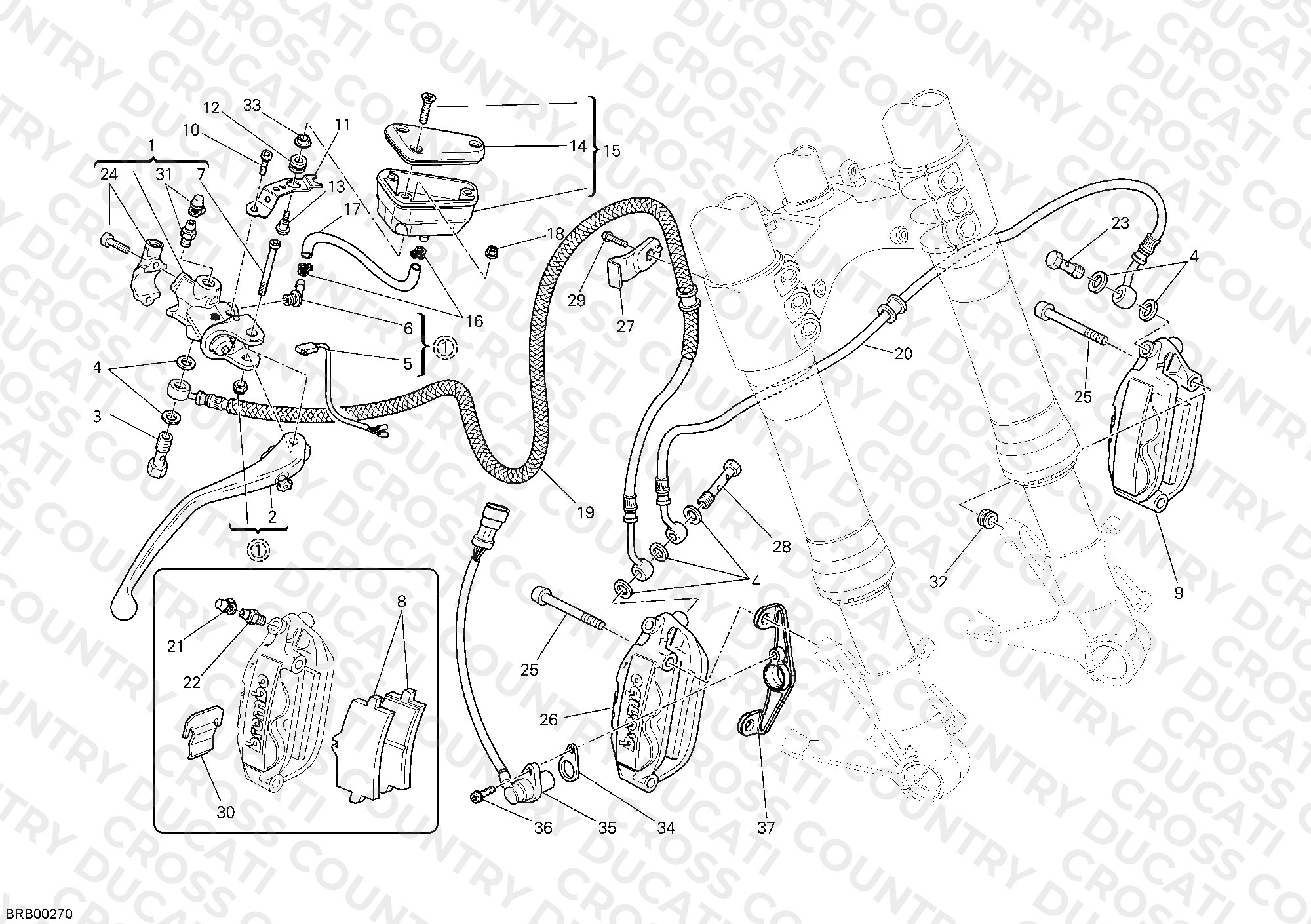 Front Brake System