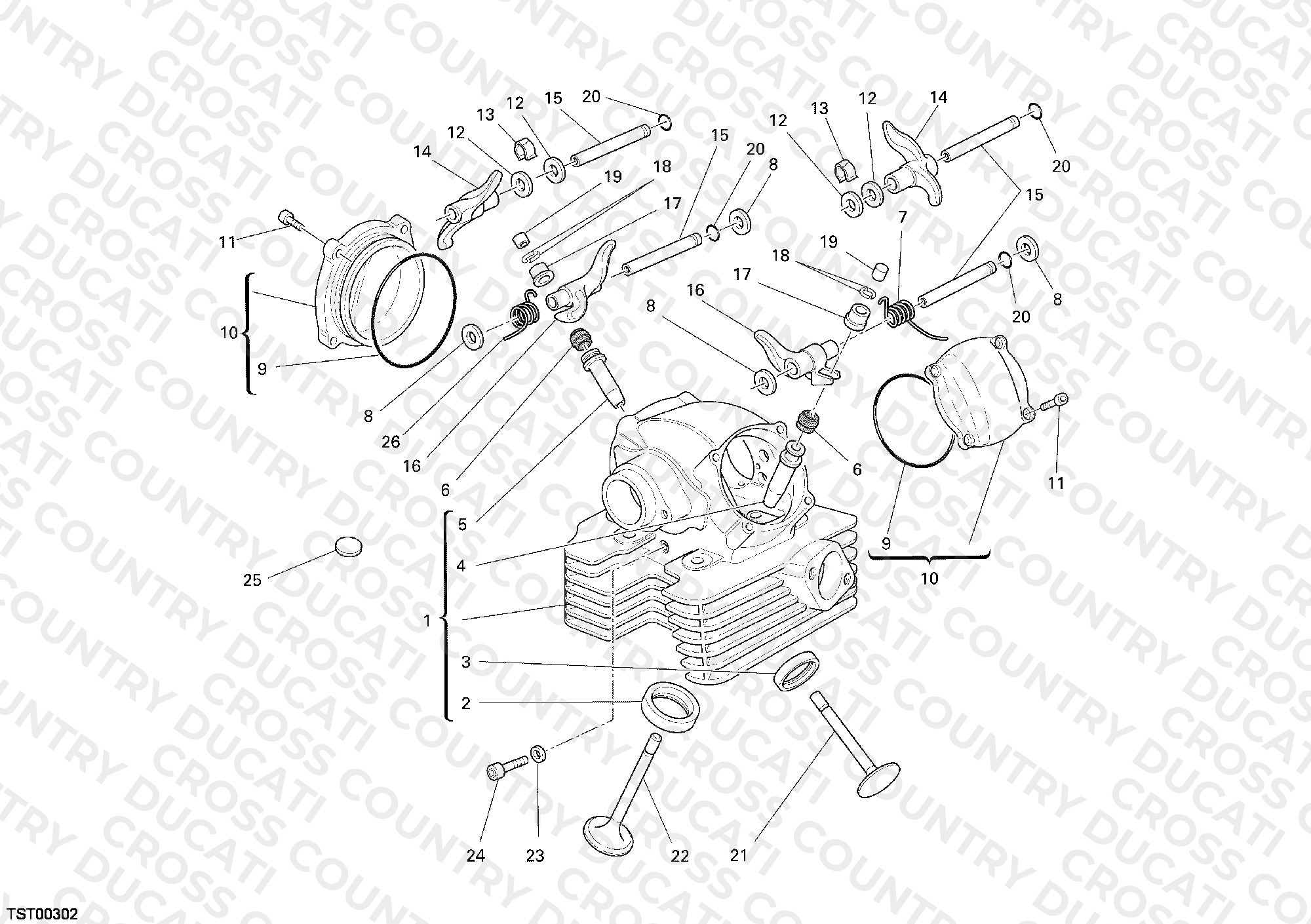 Vertical Cylinder Head