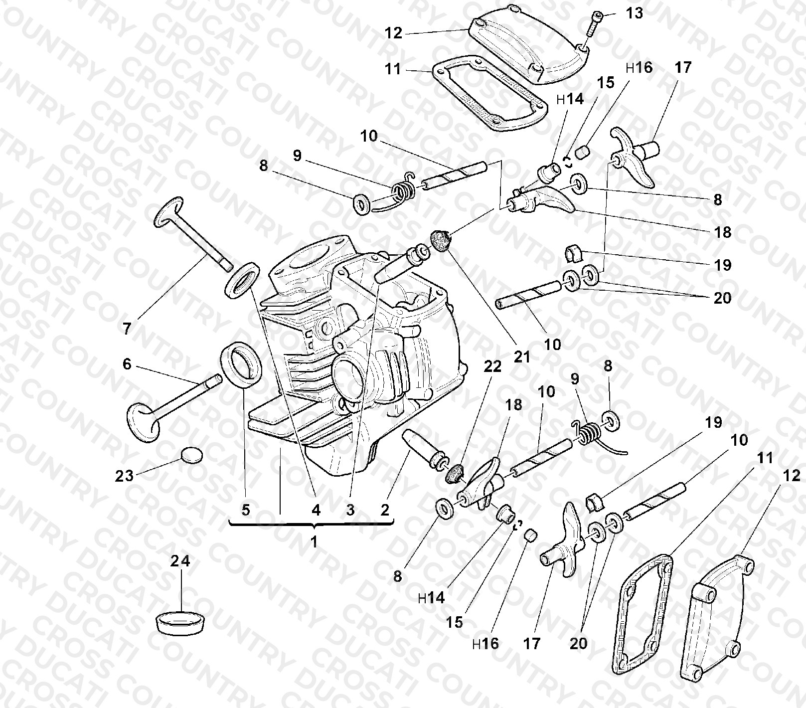 Horizontal Cylinder Head