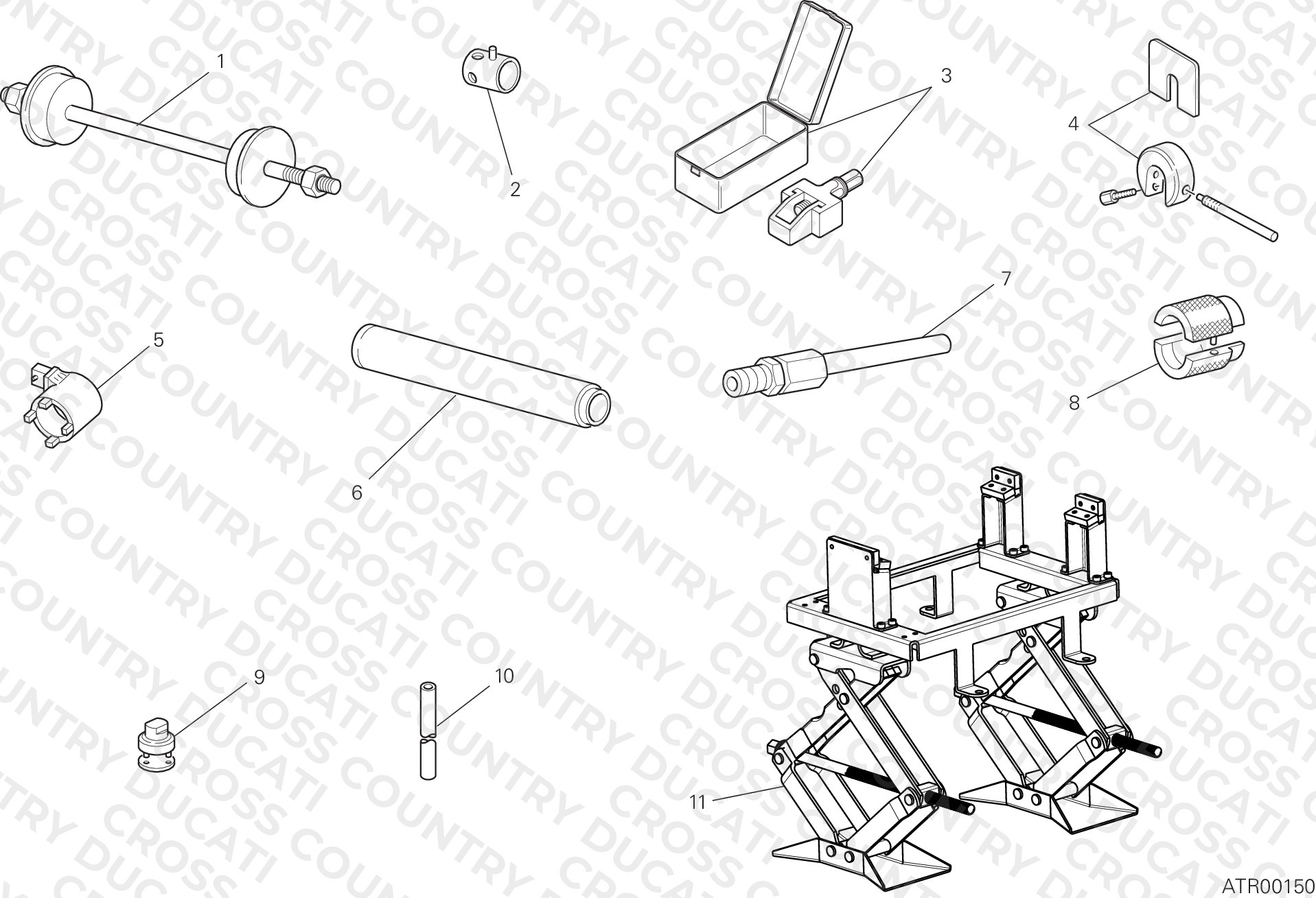Workshop Service Tools, Frame