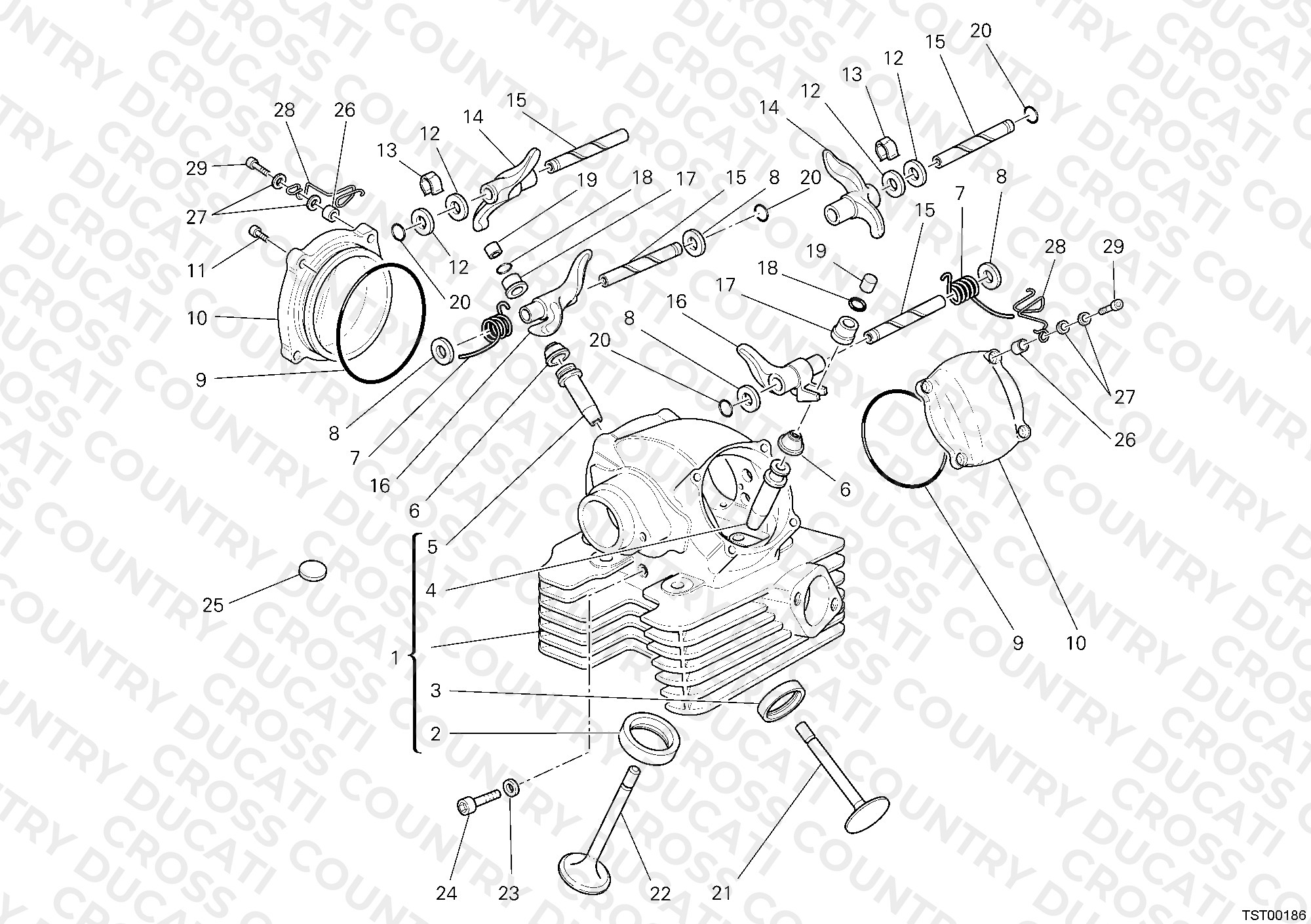 Vertical Cylinder Head