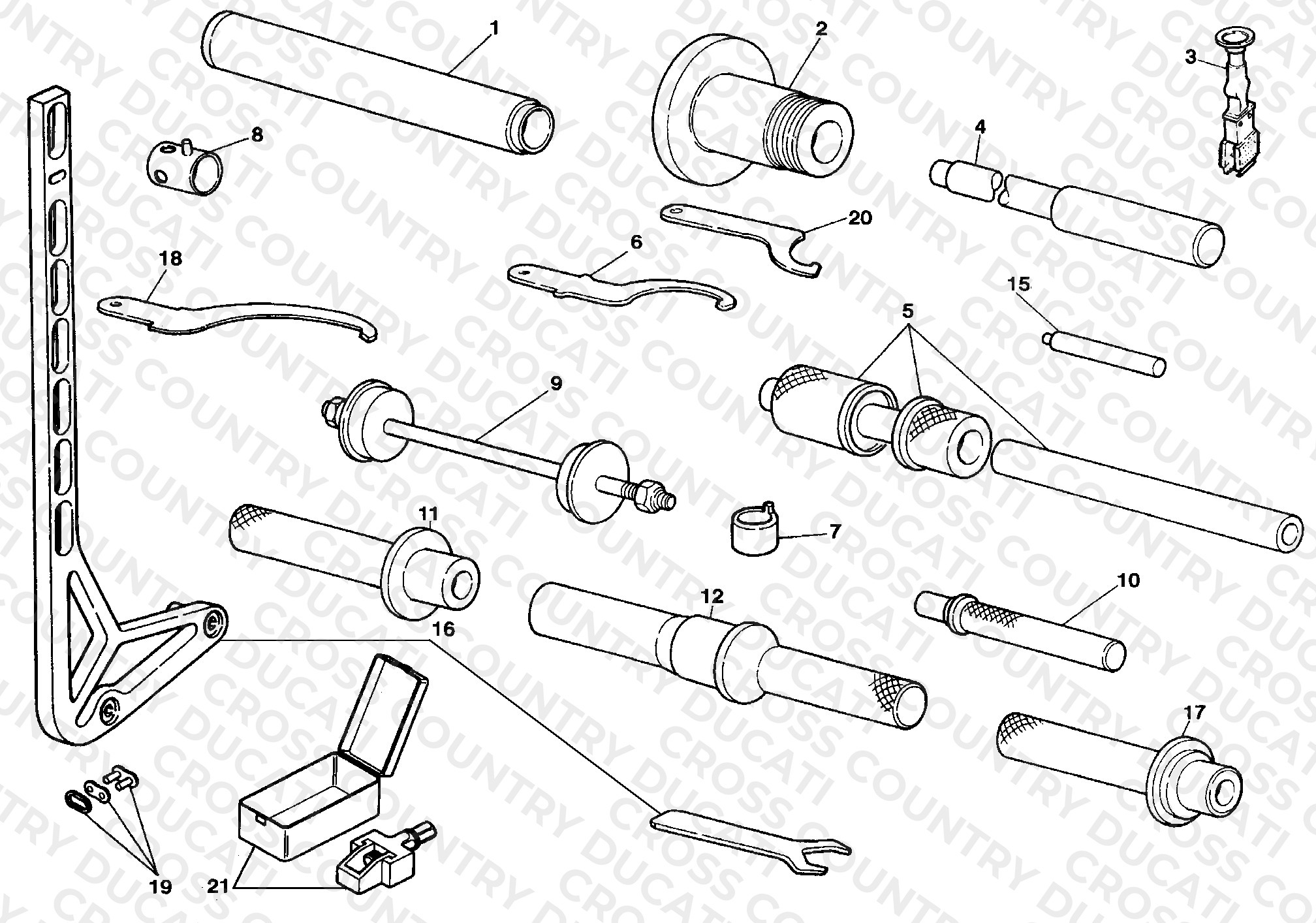 Workshop Service Tools, Frame