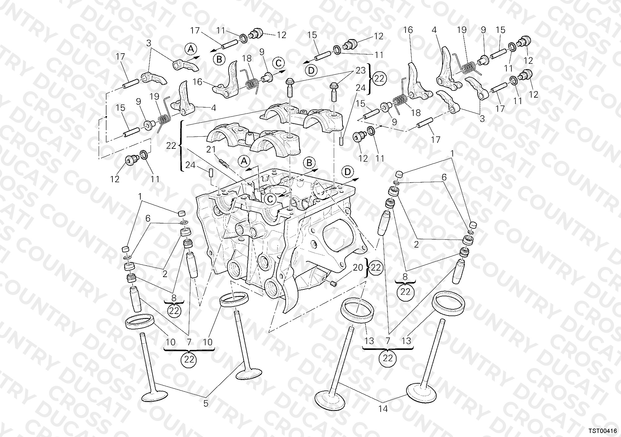 Vertical Cylinder Head