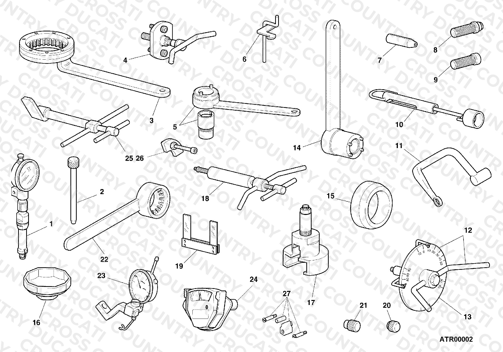 Workshop Service Tools, Engine