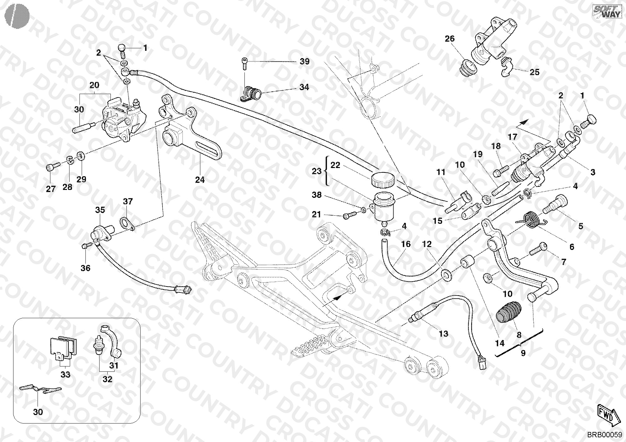 Rear Brake System