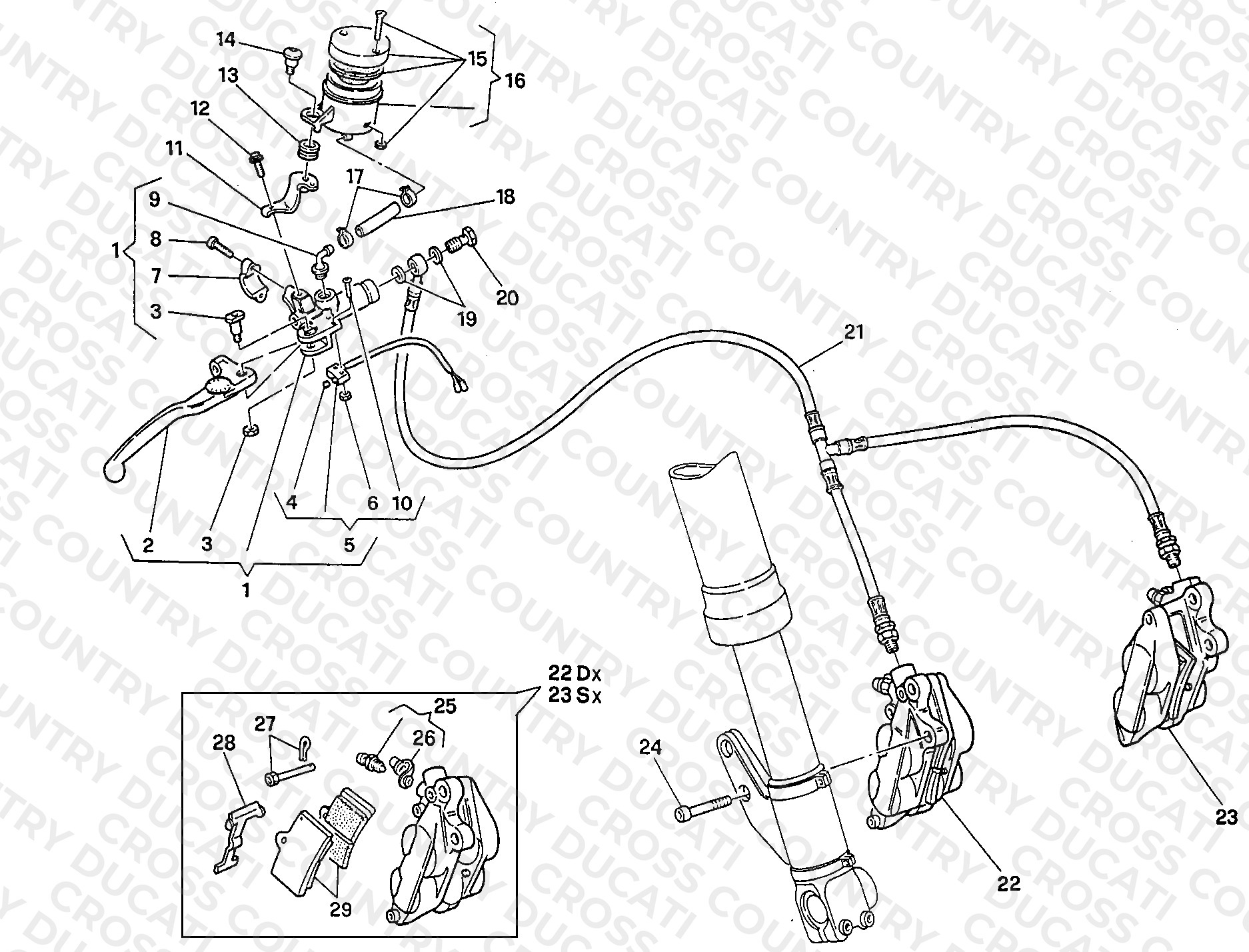 Front Brake System