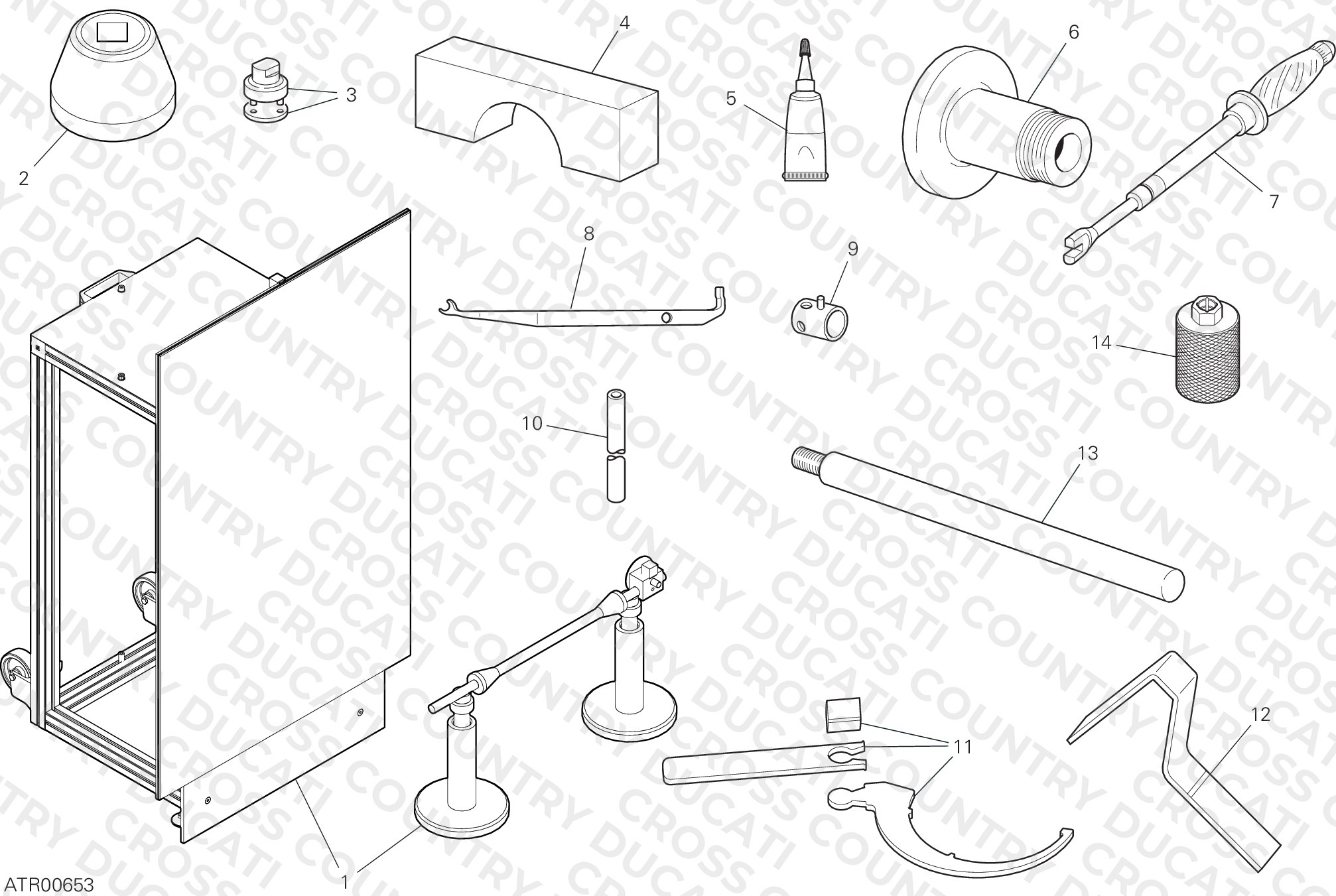 Workshop Service Tools (Frame)