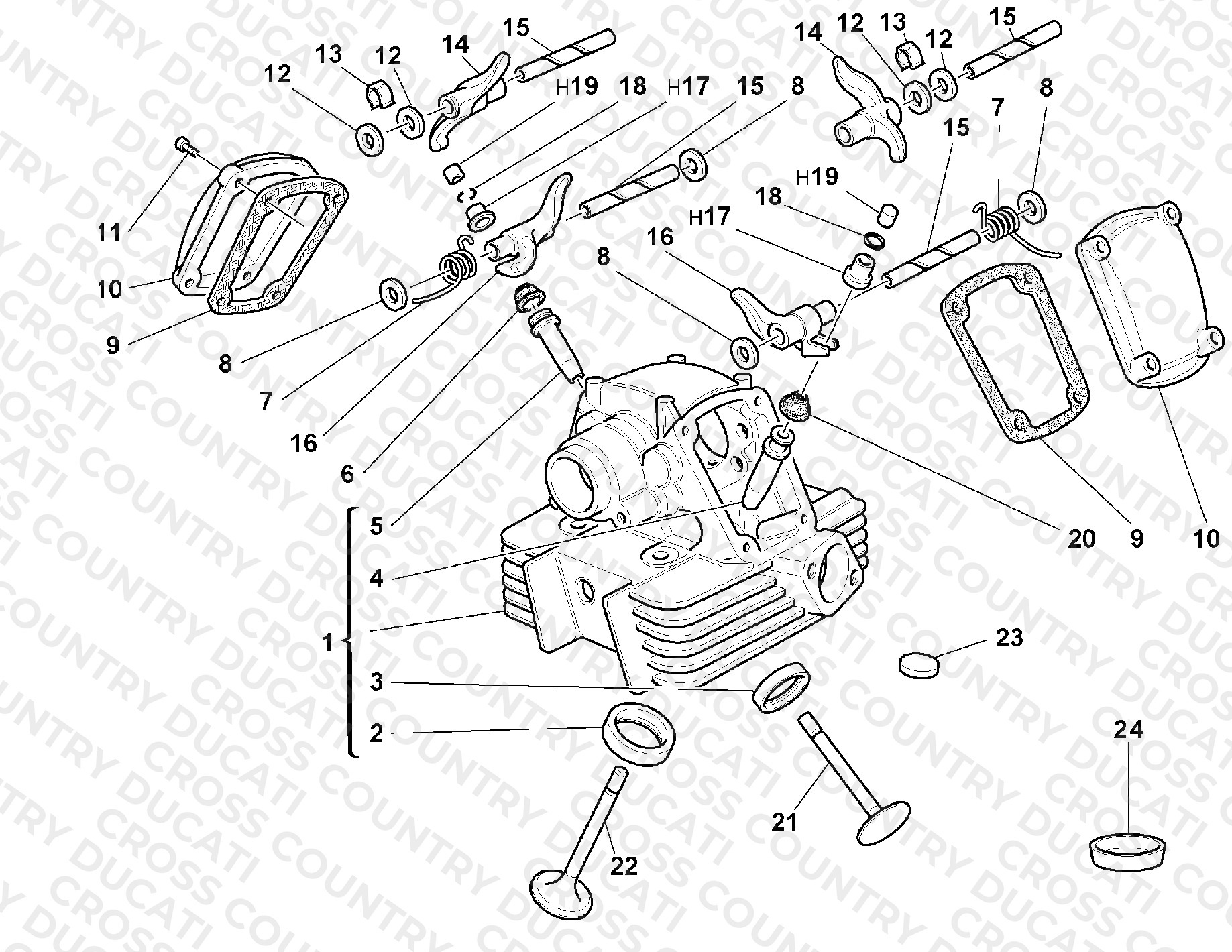 Vertical Cylinder Head