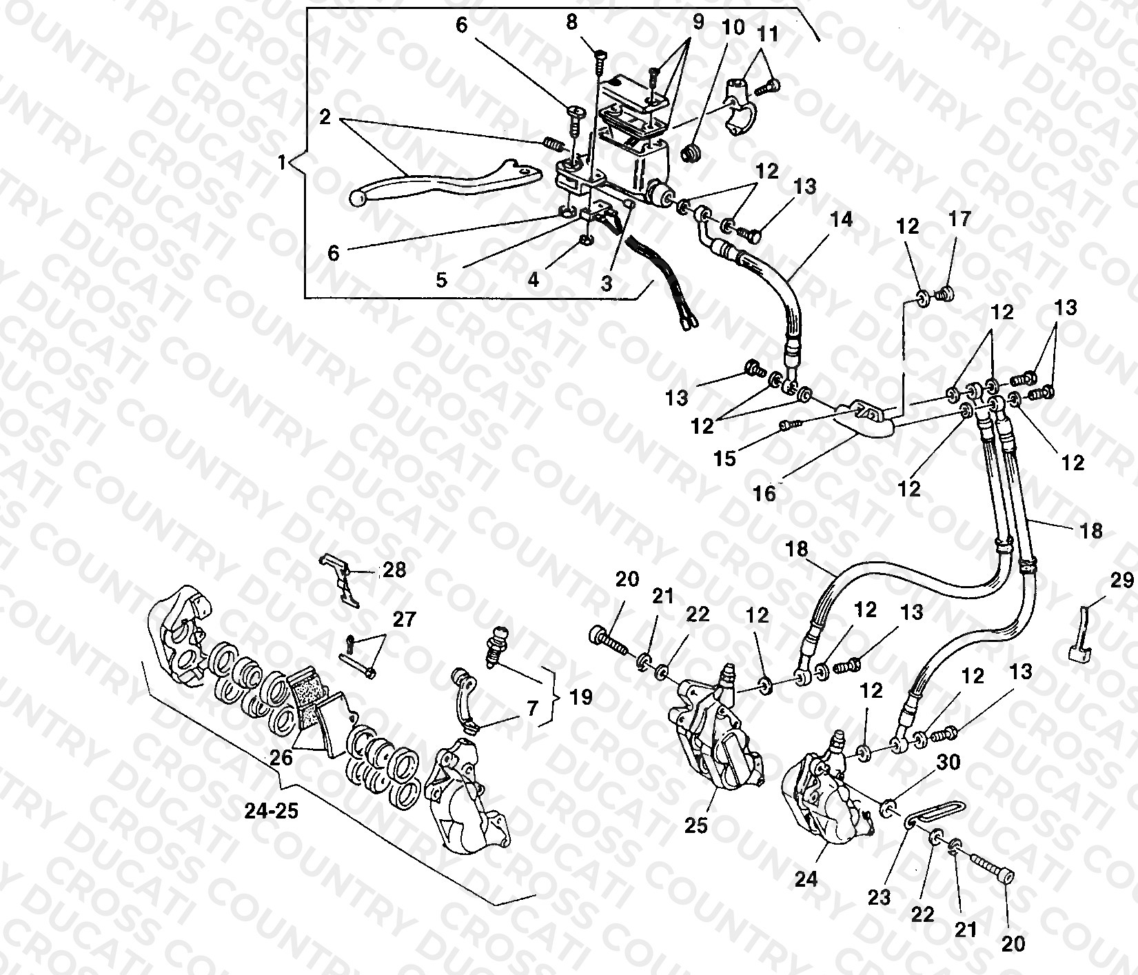 Front Brake System