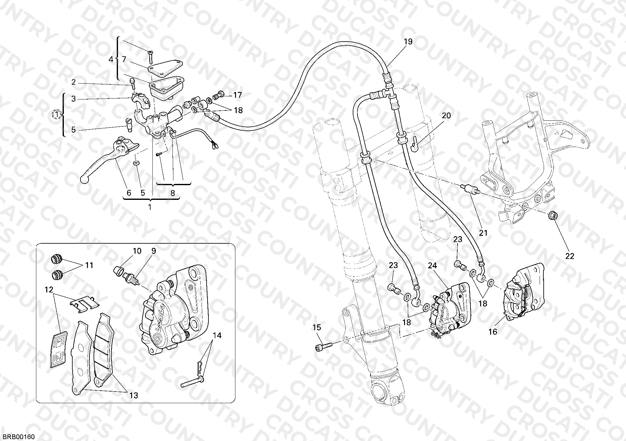 Front Brake System