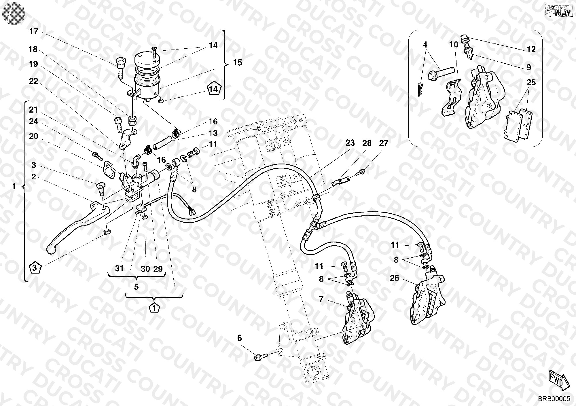 Front Brake System