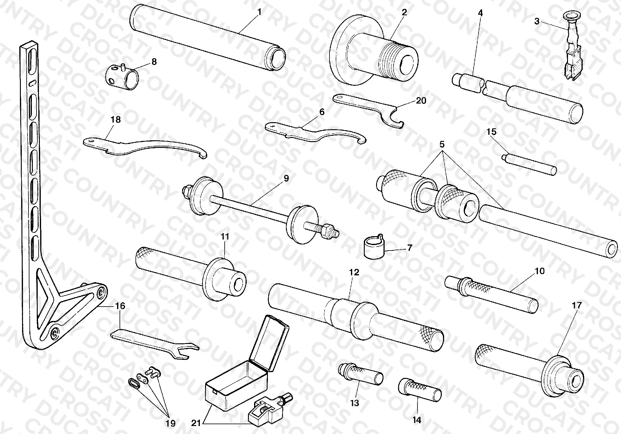 Workshop Service Tools, Frame