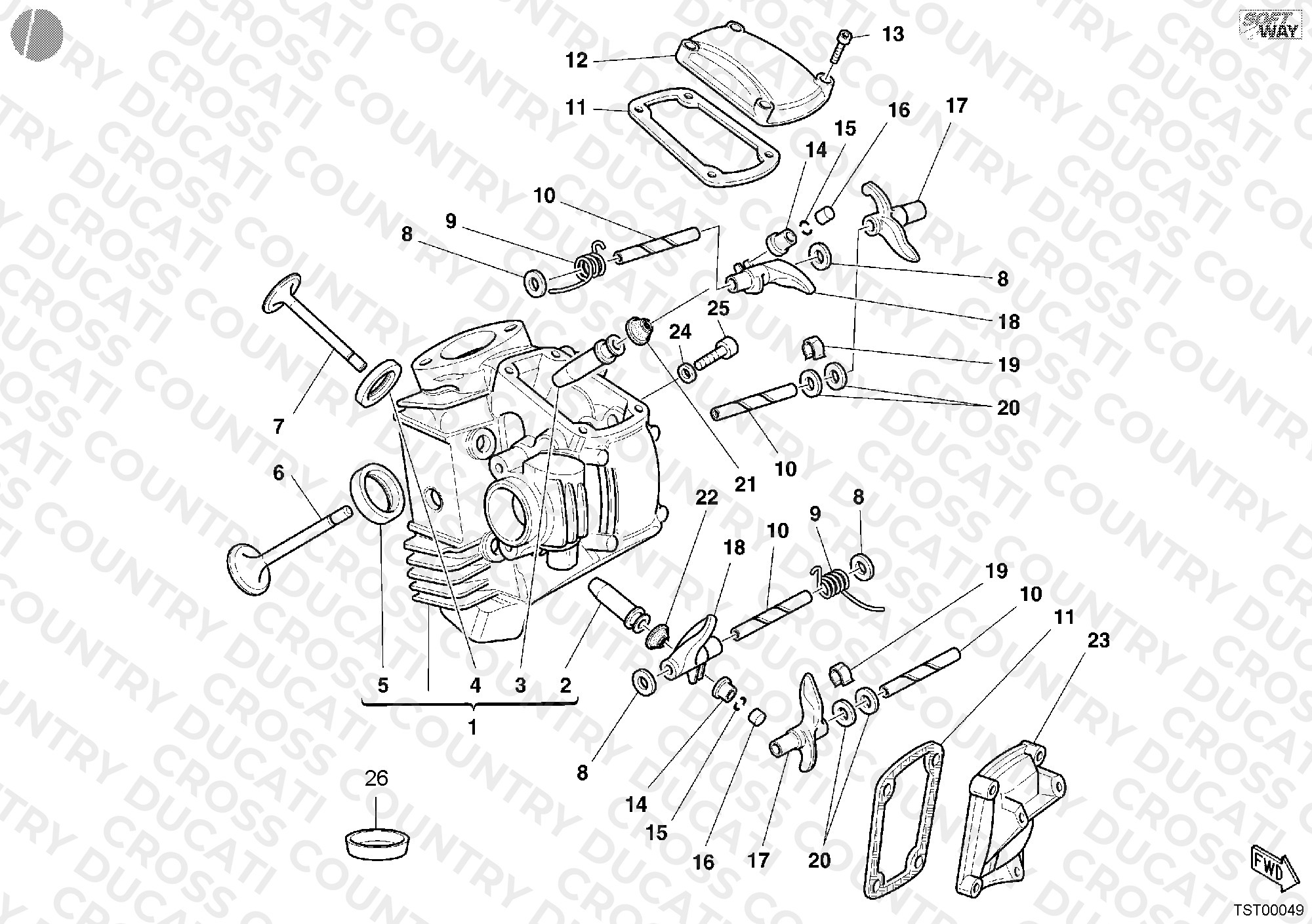 Horizontal Cylinder Head