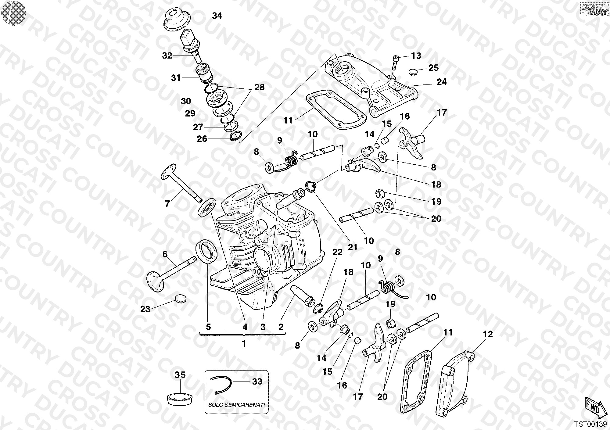 Horizontal Cylinder Head