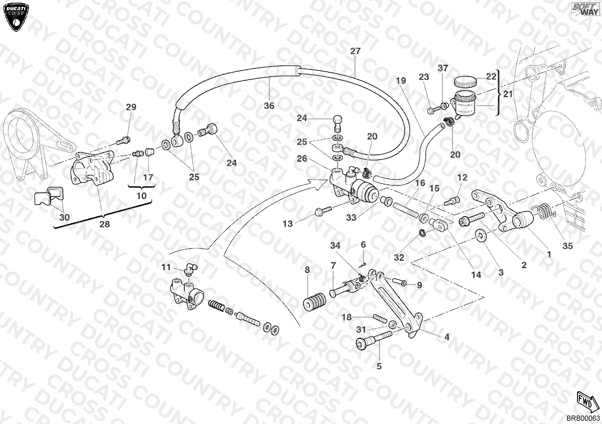 Rear Brake System