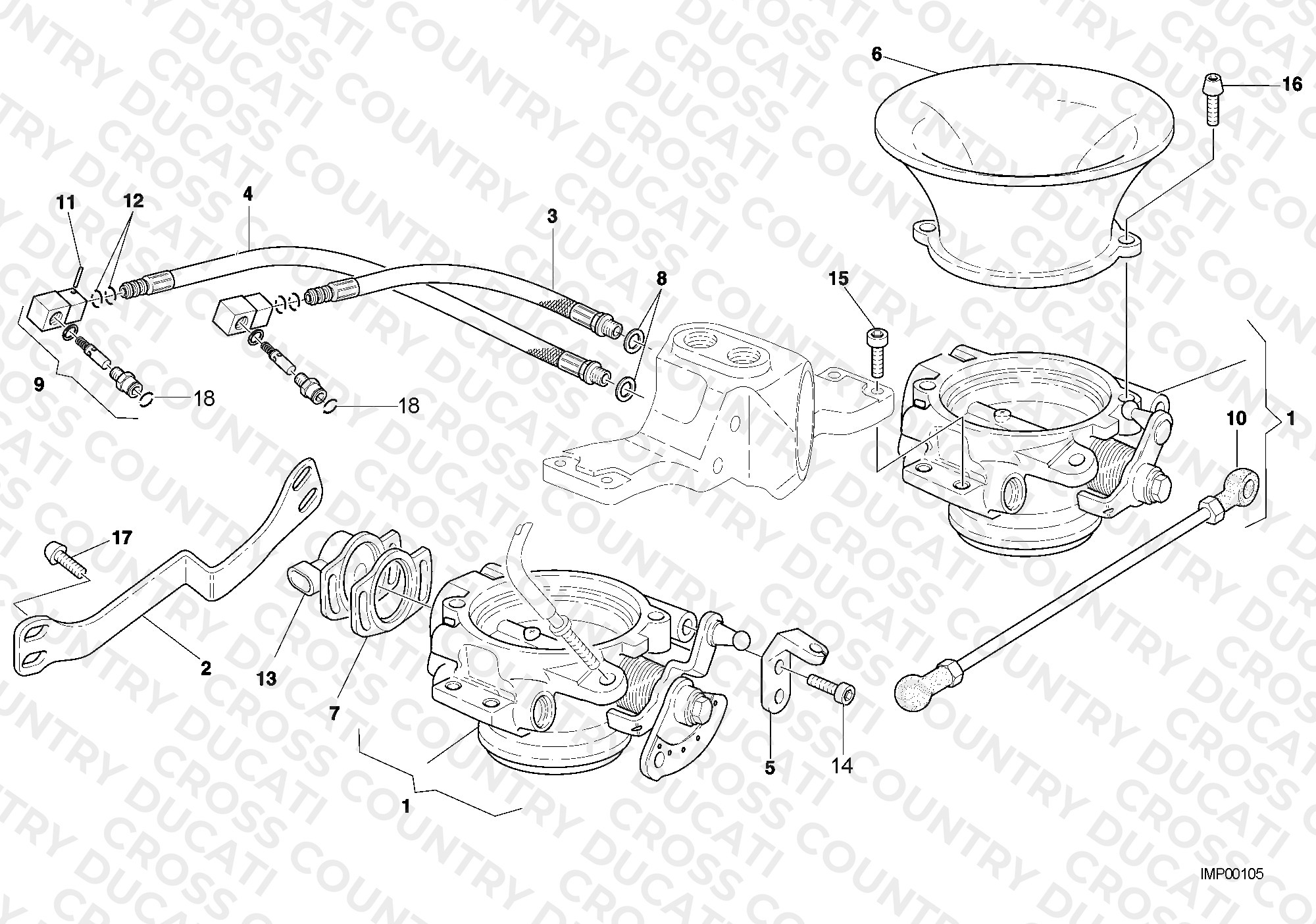 Throttle Body 996RS Ama
