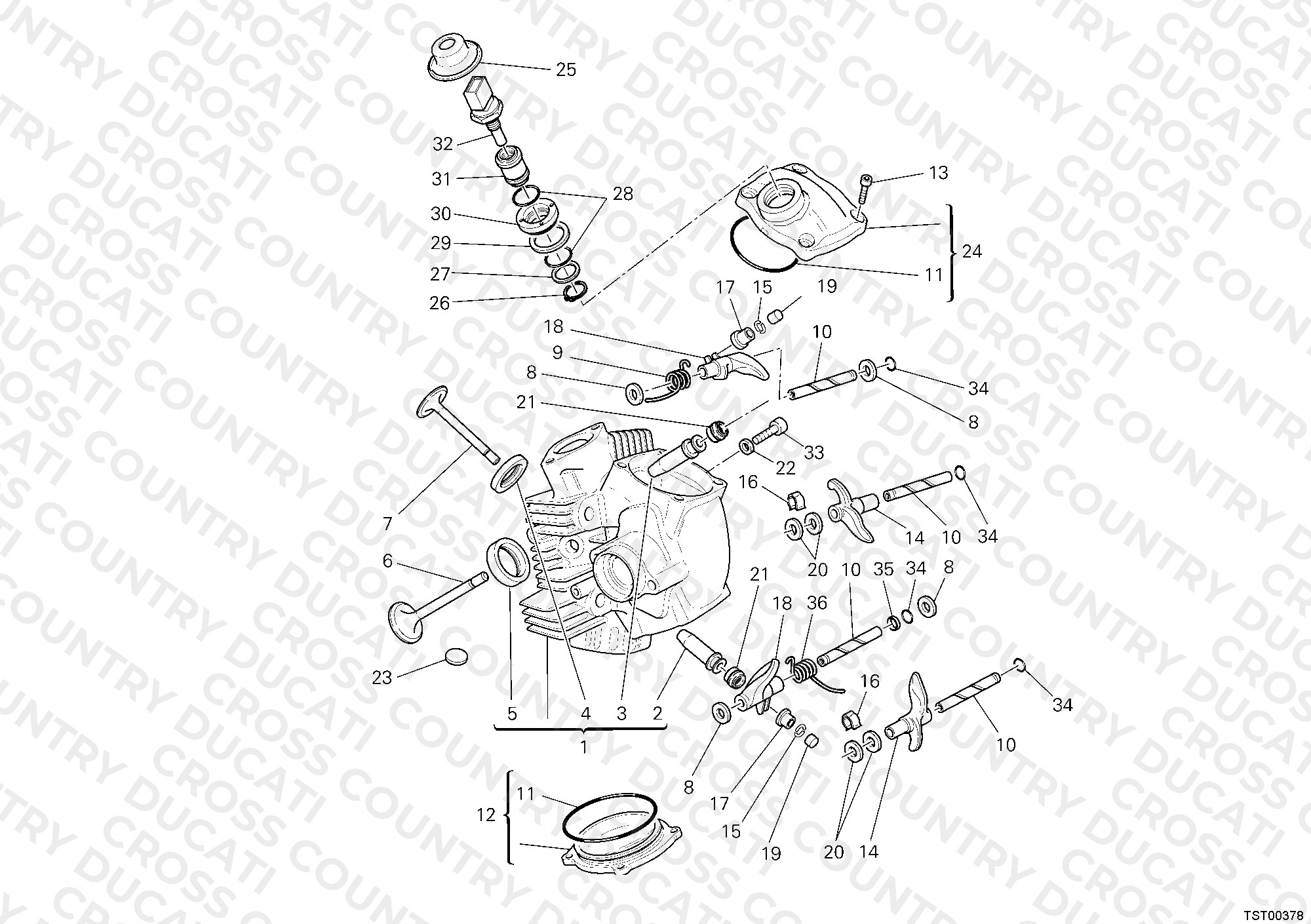 Horizontal Cylinder Head