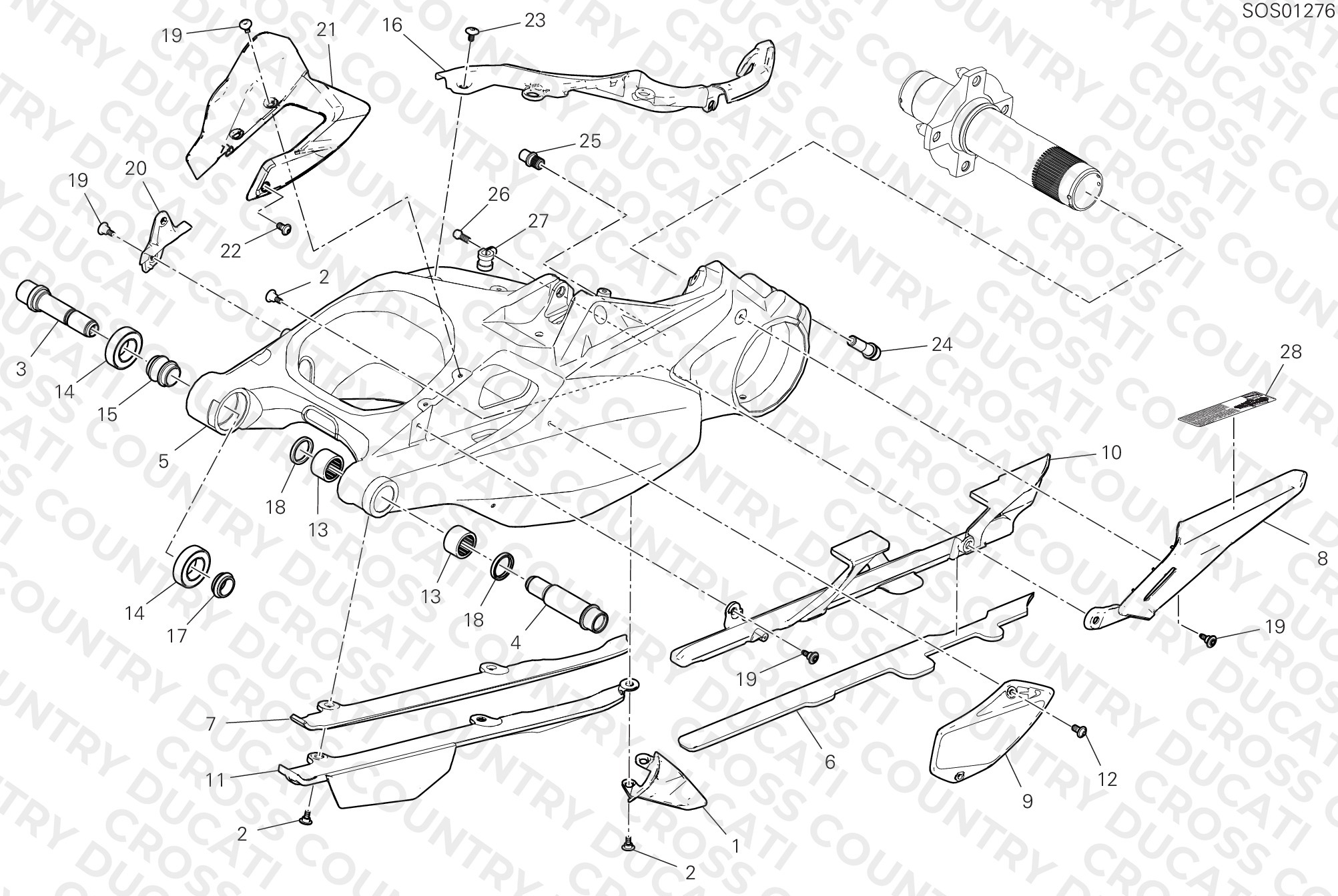 Rear Swinging Arm