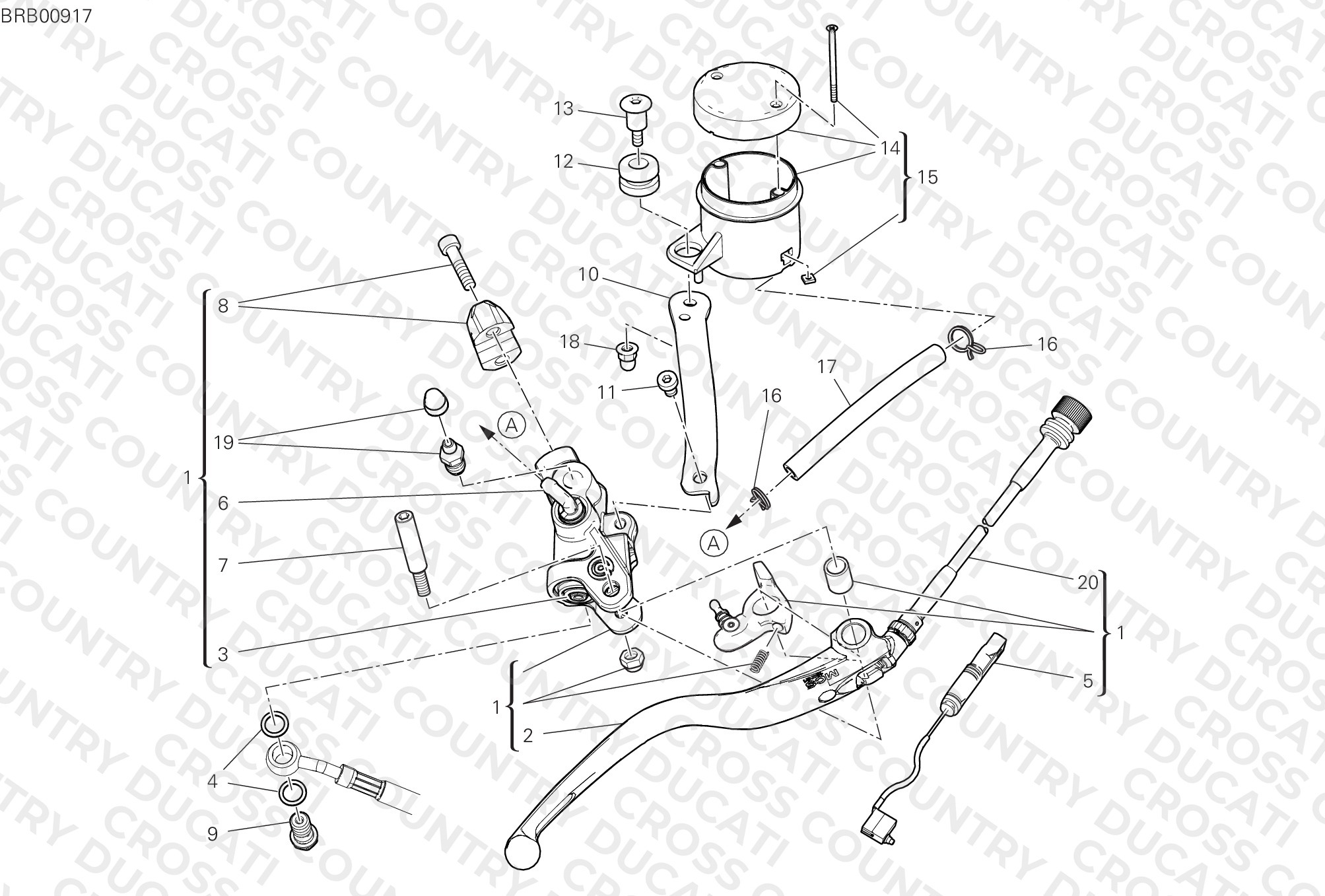 Front Brake Pump