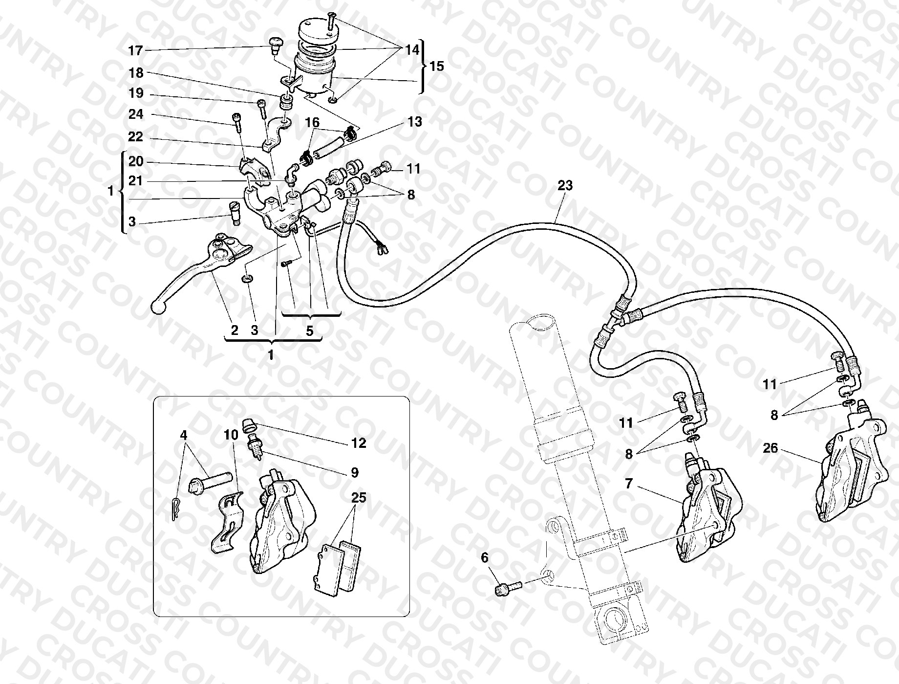 Front Brake System