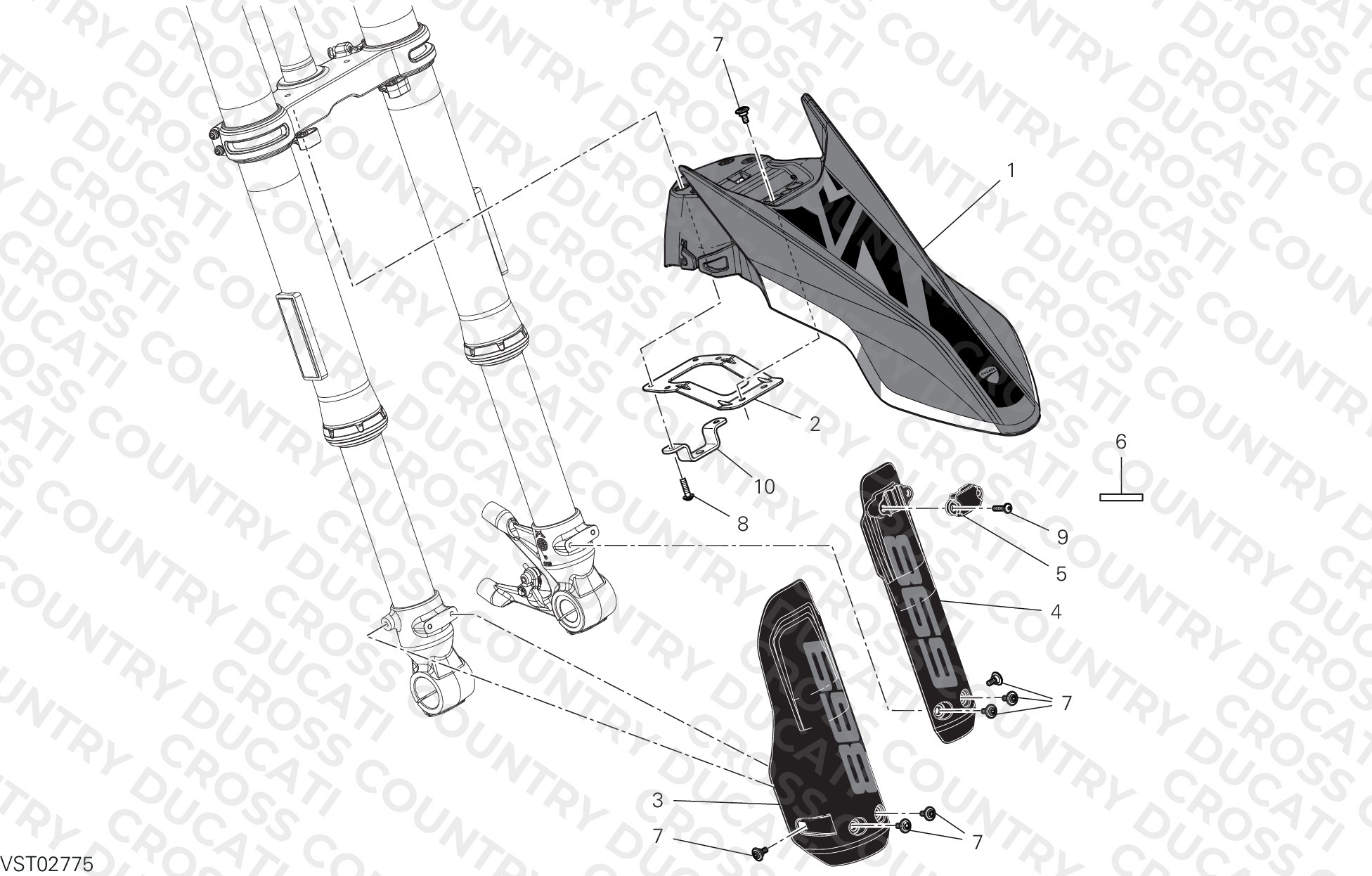 Front Mudguard