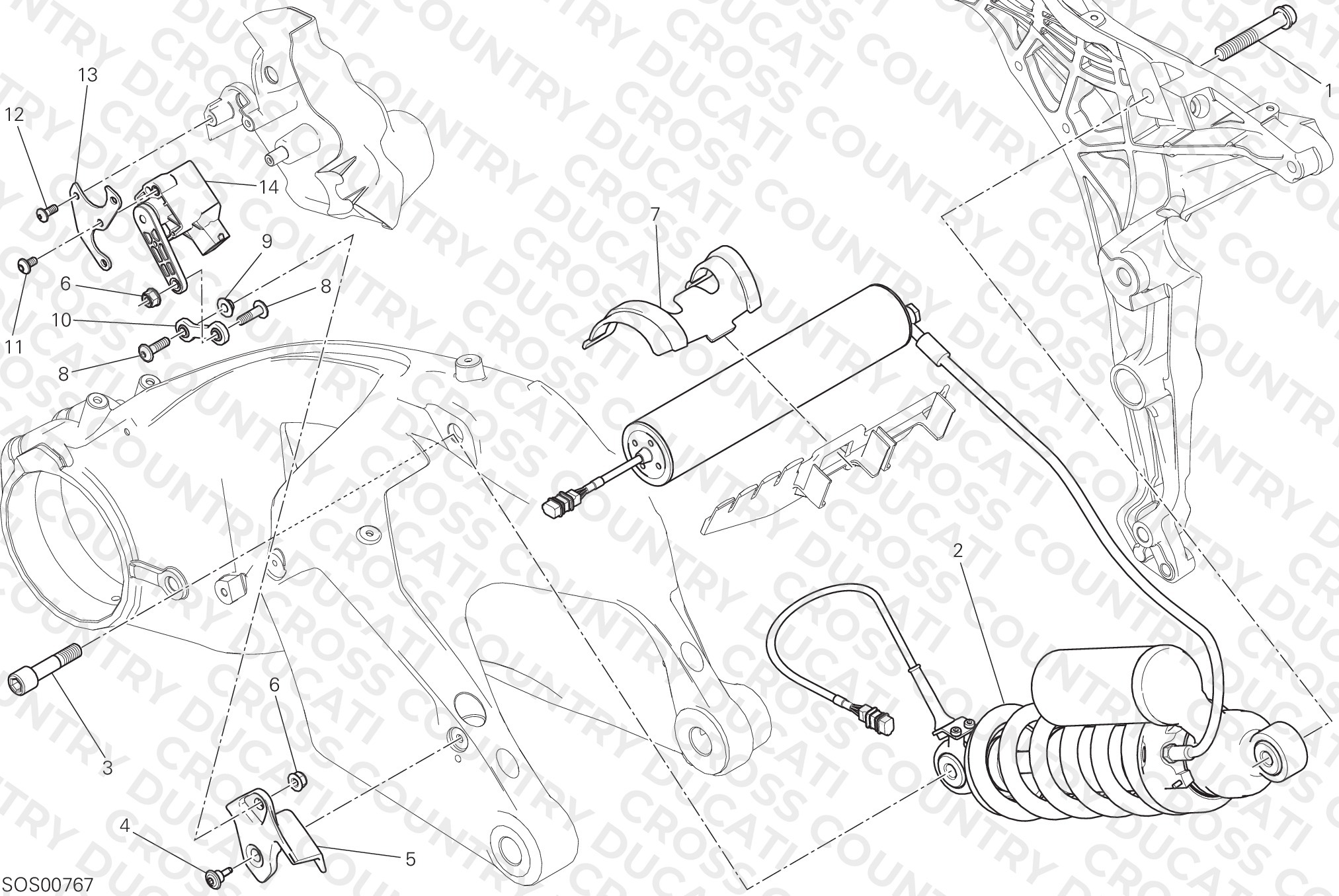 Rear Shock Absorber