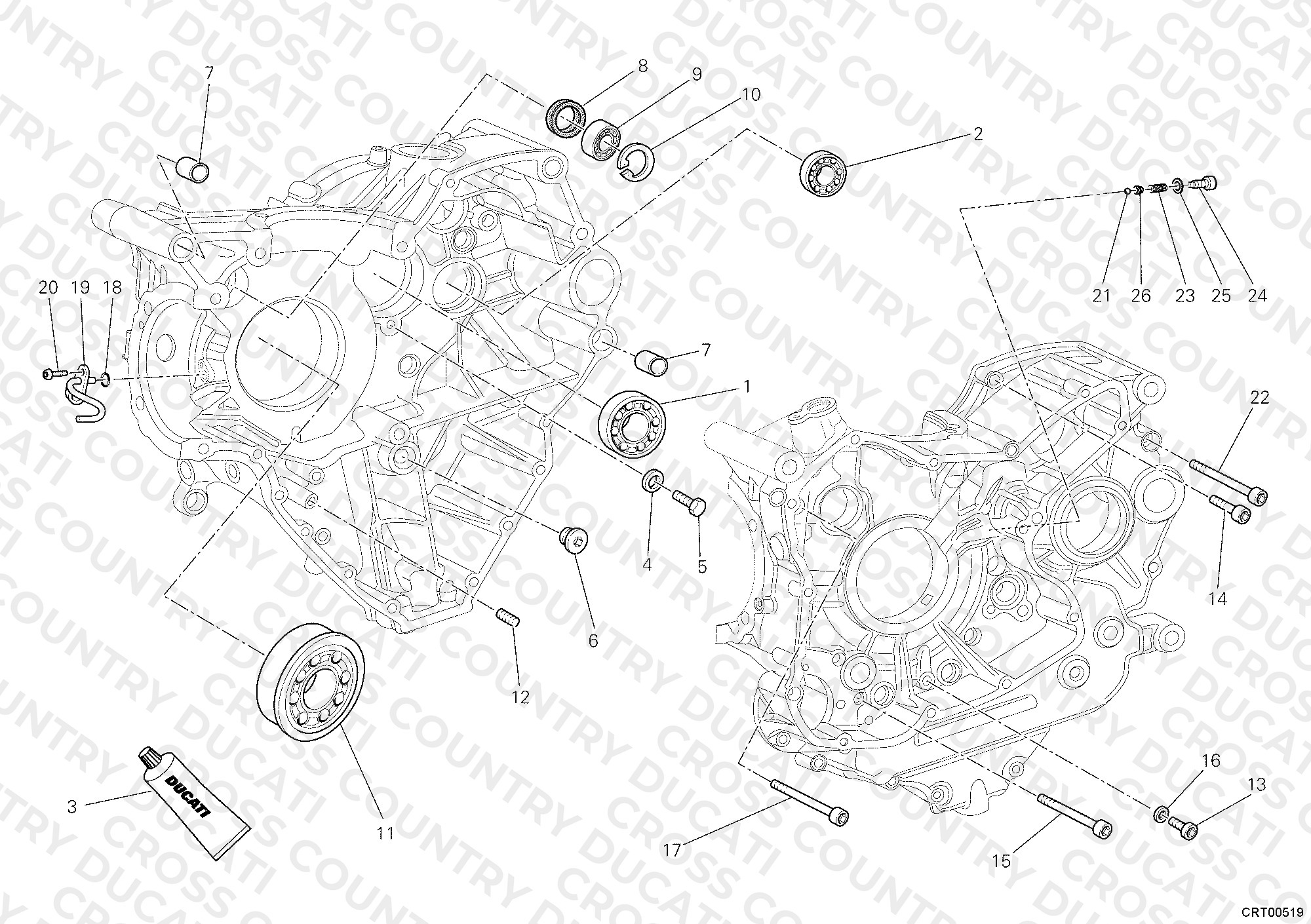 Crankcase Bearings