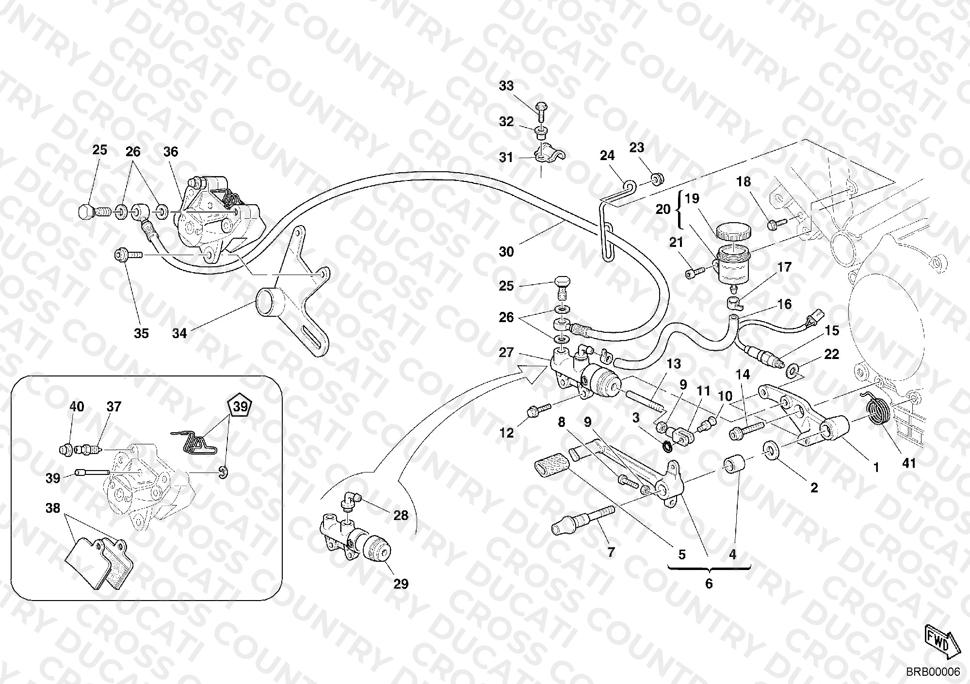 Rear Brake System