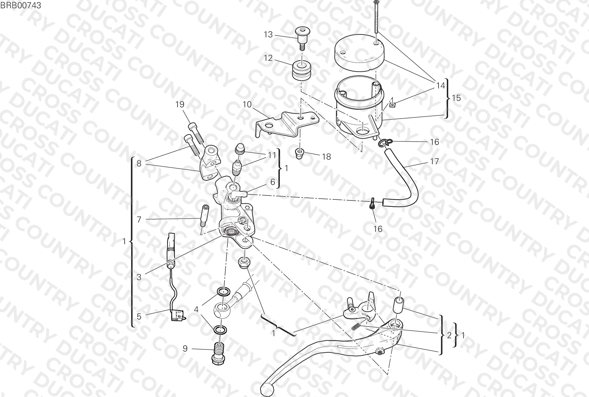 Front Brake Pump