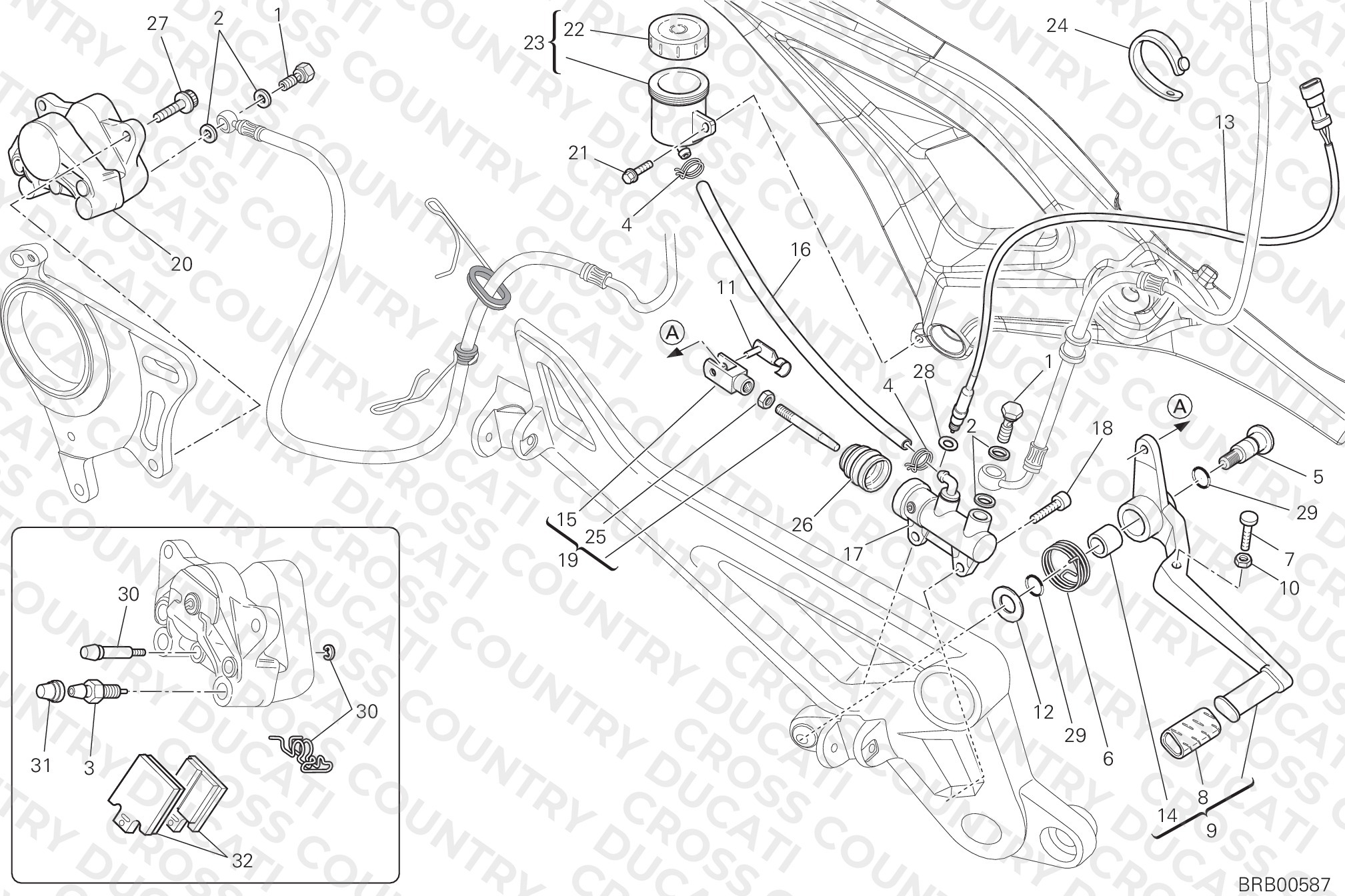 Rear Brake System