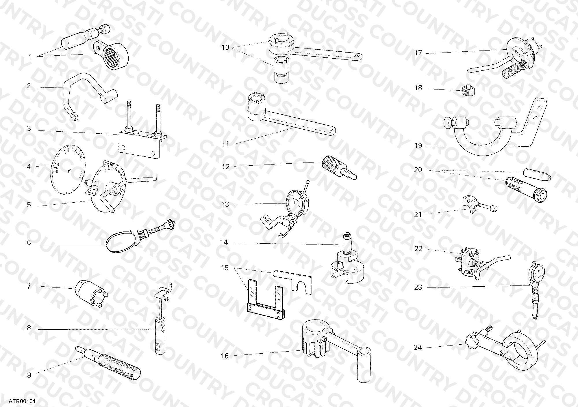 Workshop Service Tools, Engine