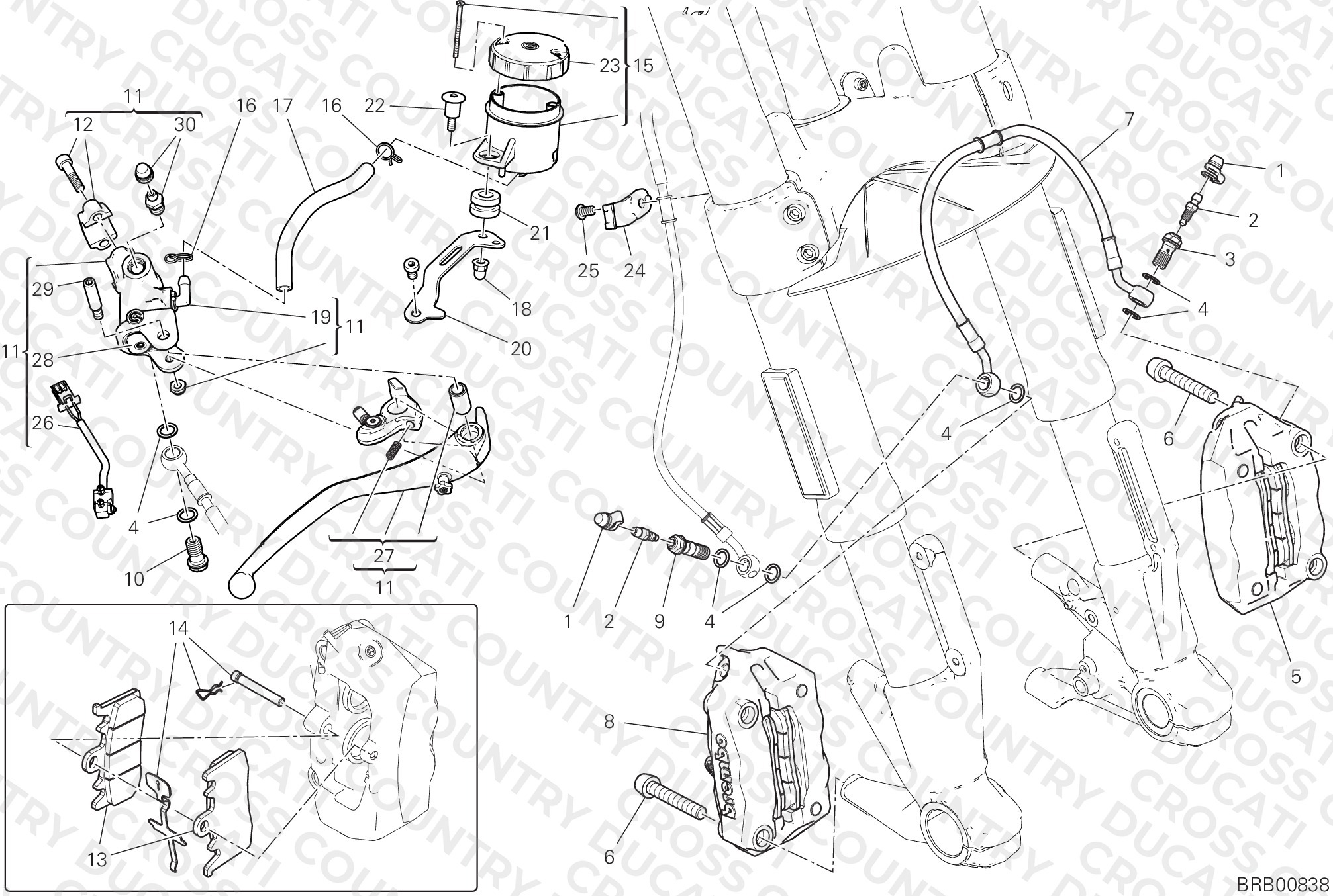 Front Brake System