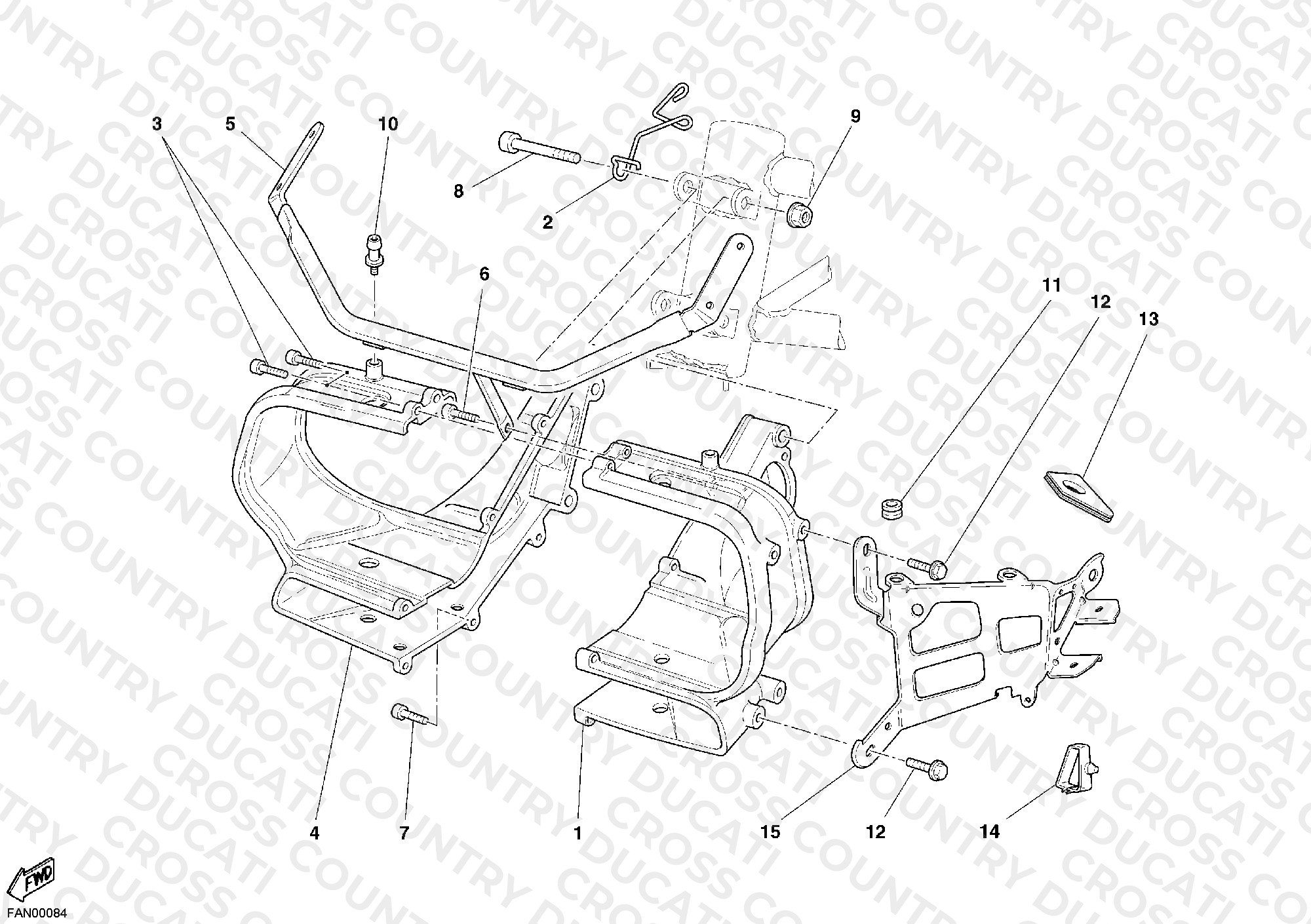 Bracket, Headlight