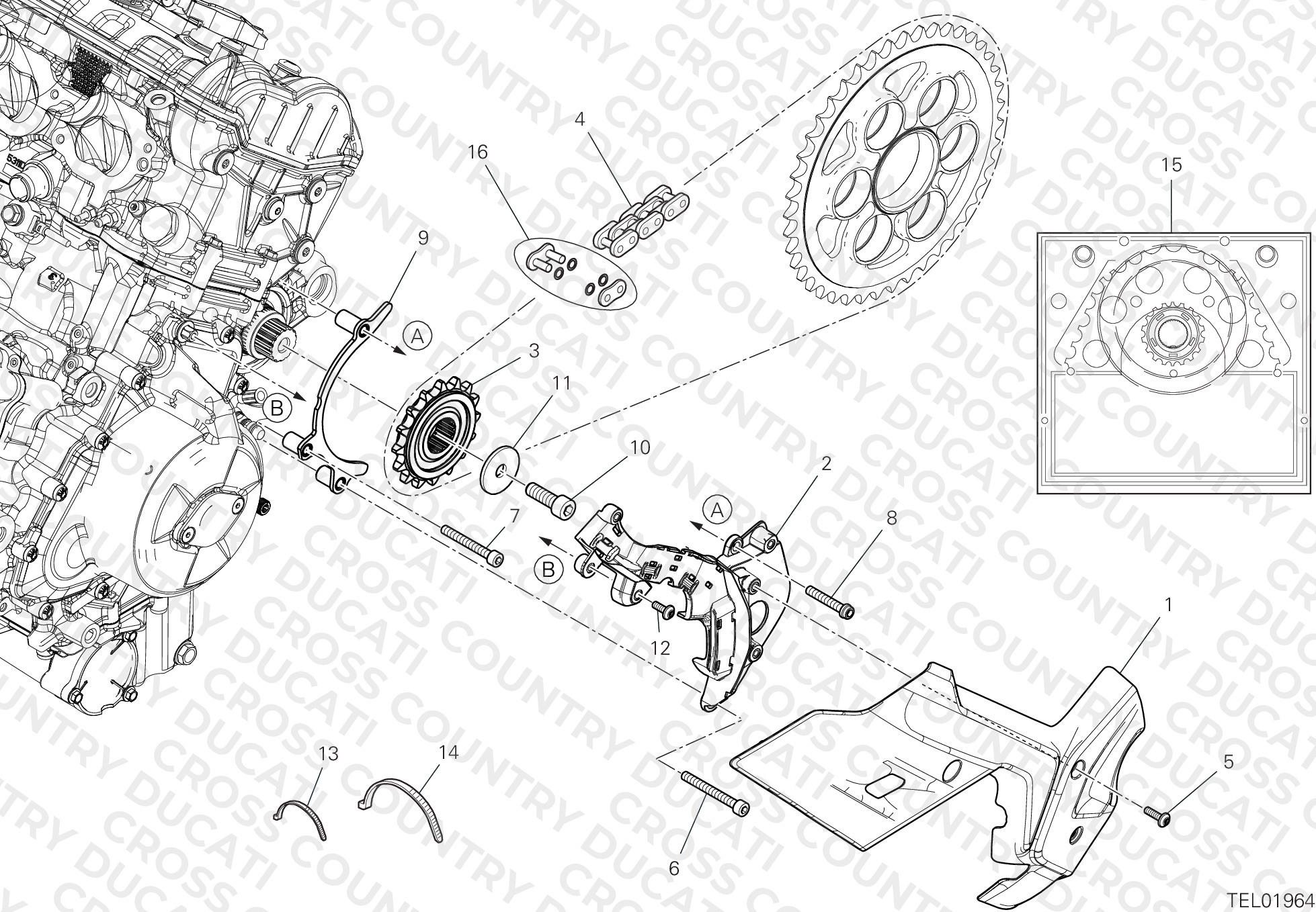 Front Sprocket - Chain