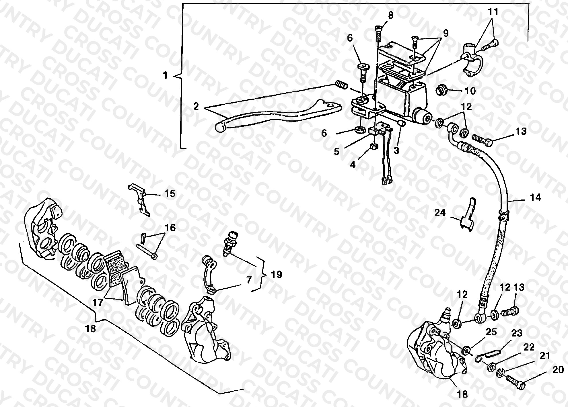 Front Brake System
