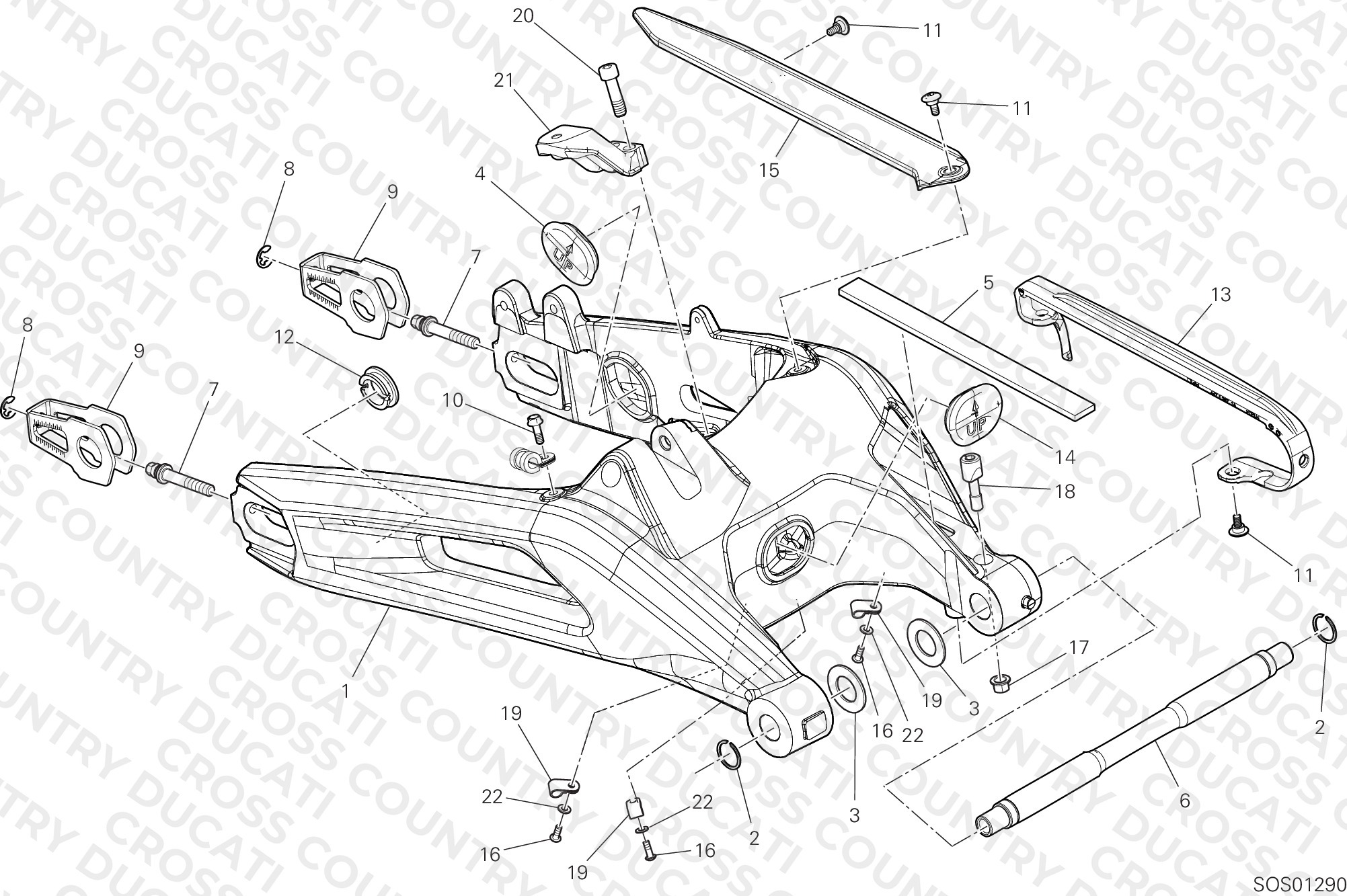 Rear Swinging Arm