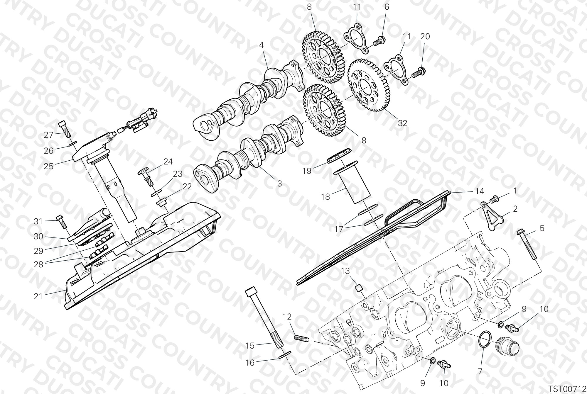 Rear Head - Timing System